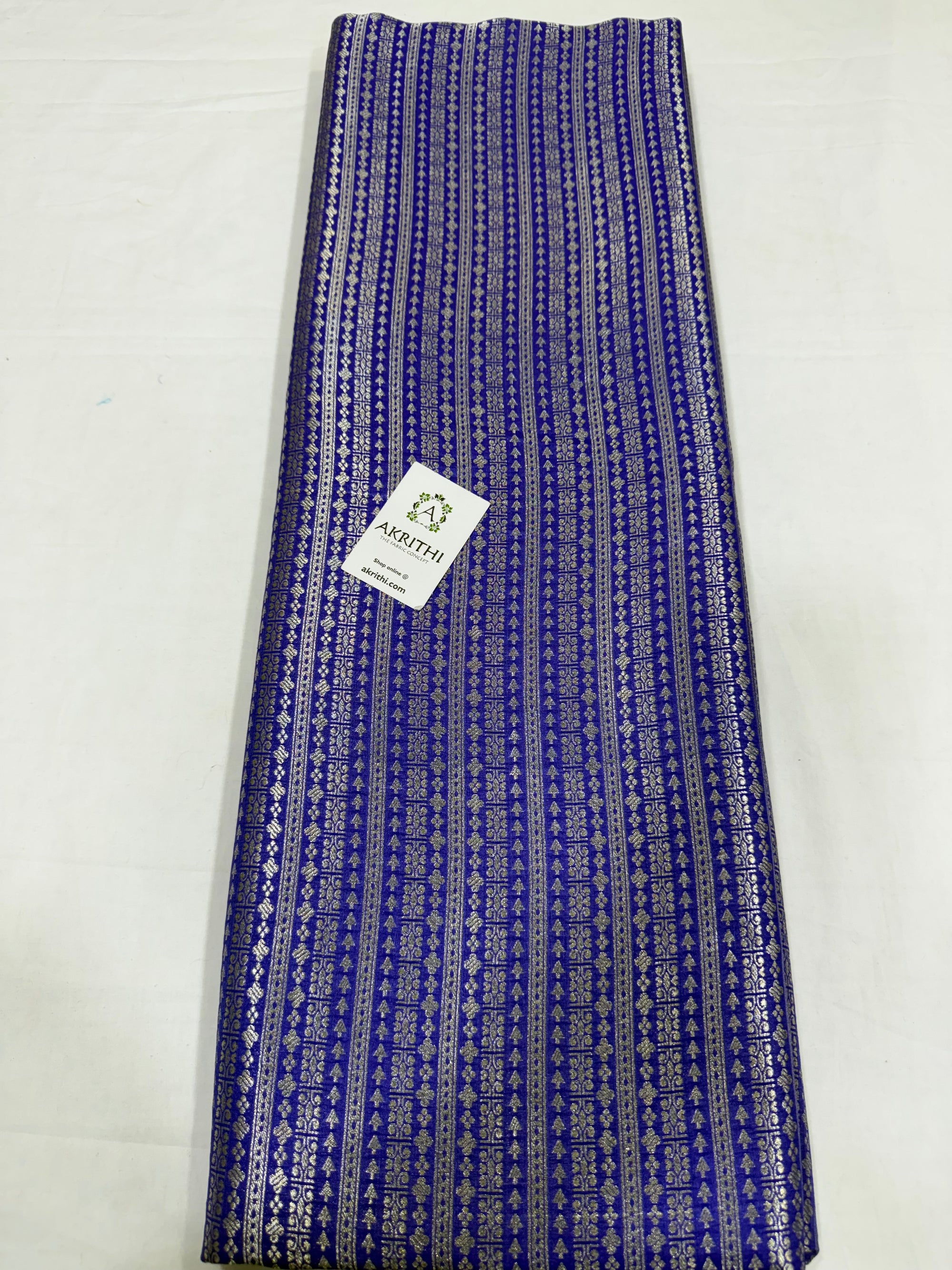 Pure Banarasi brocade fabric