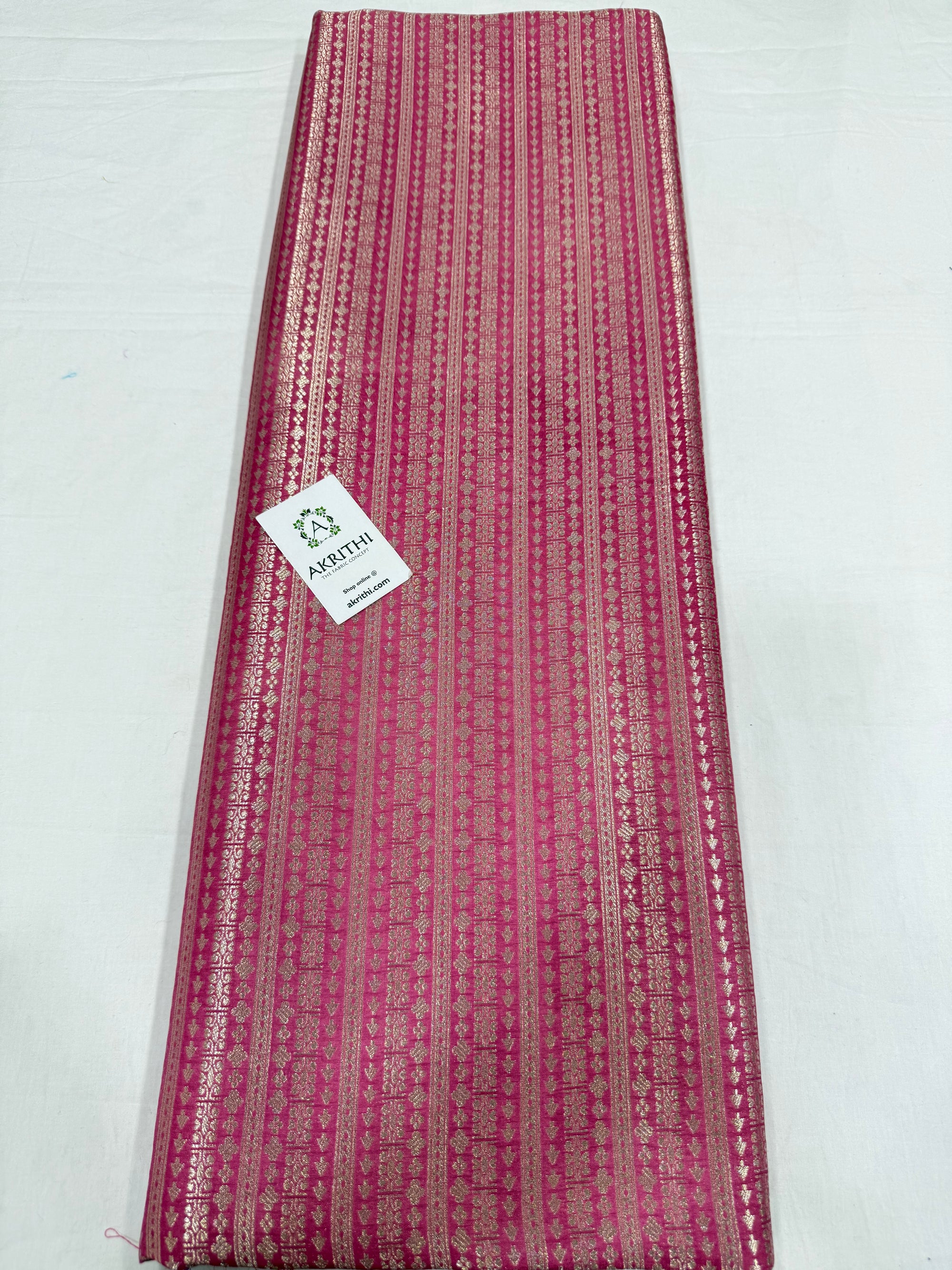 Pure Banarasi brocade fabric