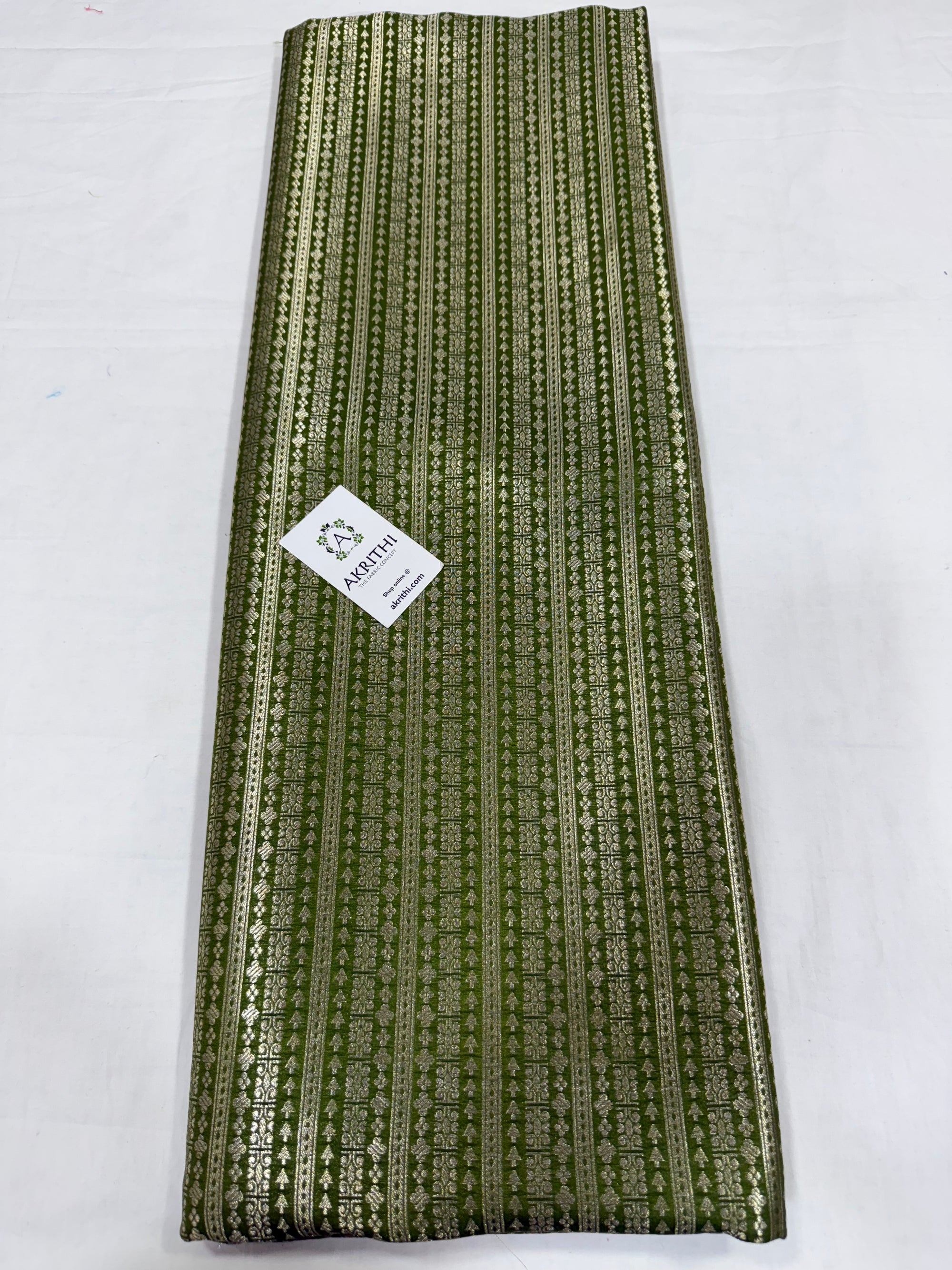 Pure Banarasi brocade fabric