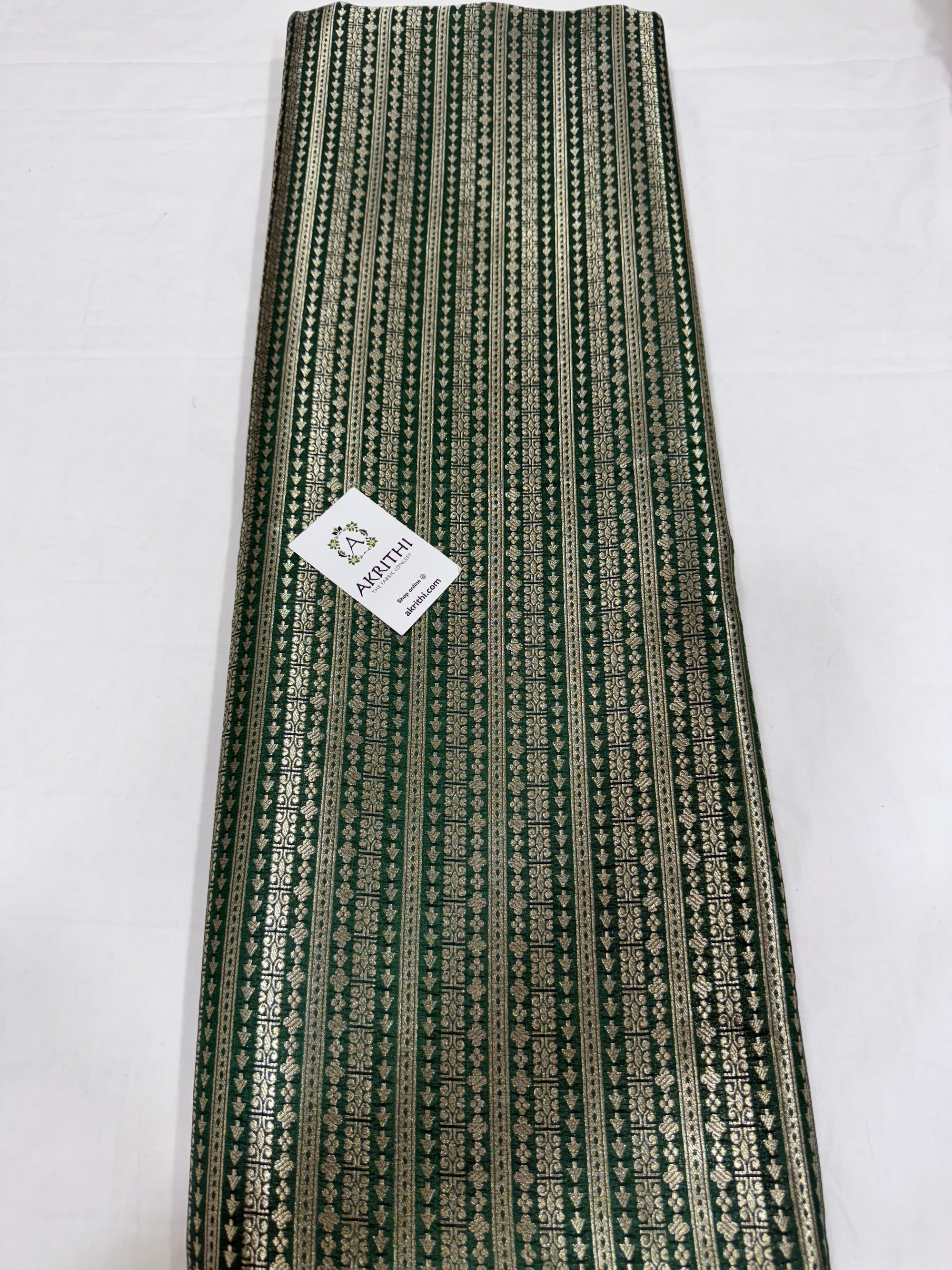 Pure Banarasi brocade fabric