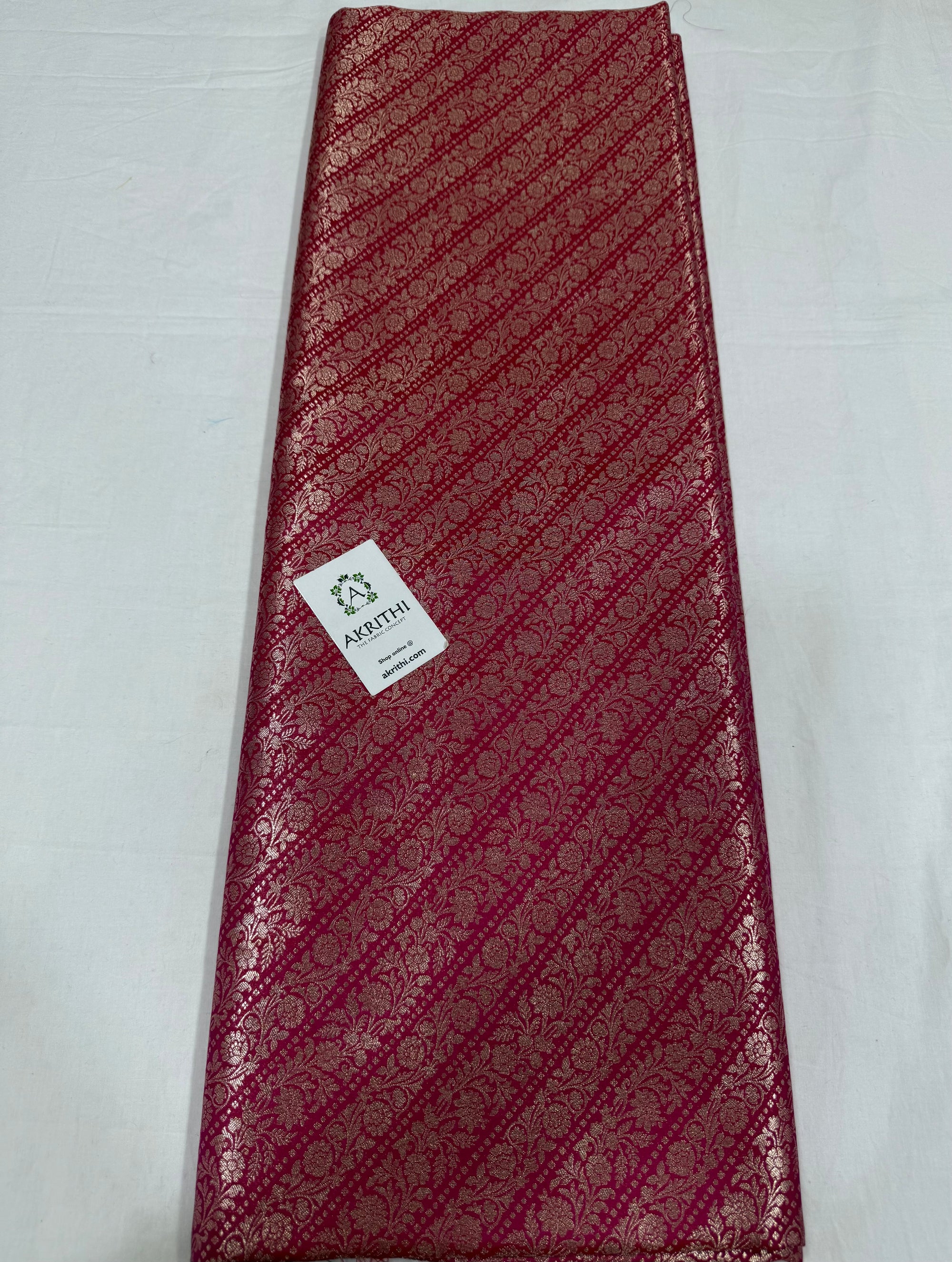 Pure Banarasi brocade fabric
