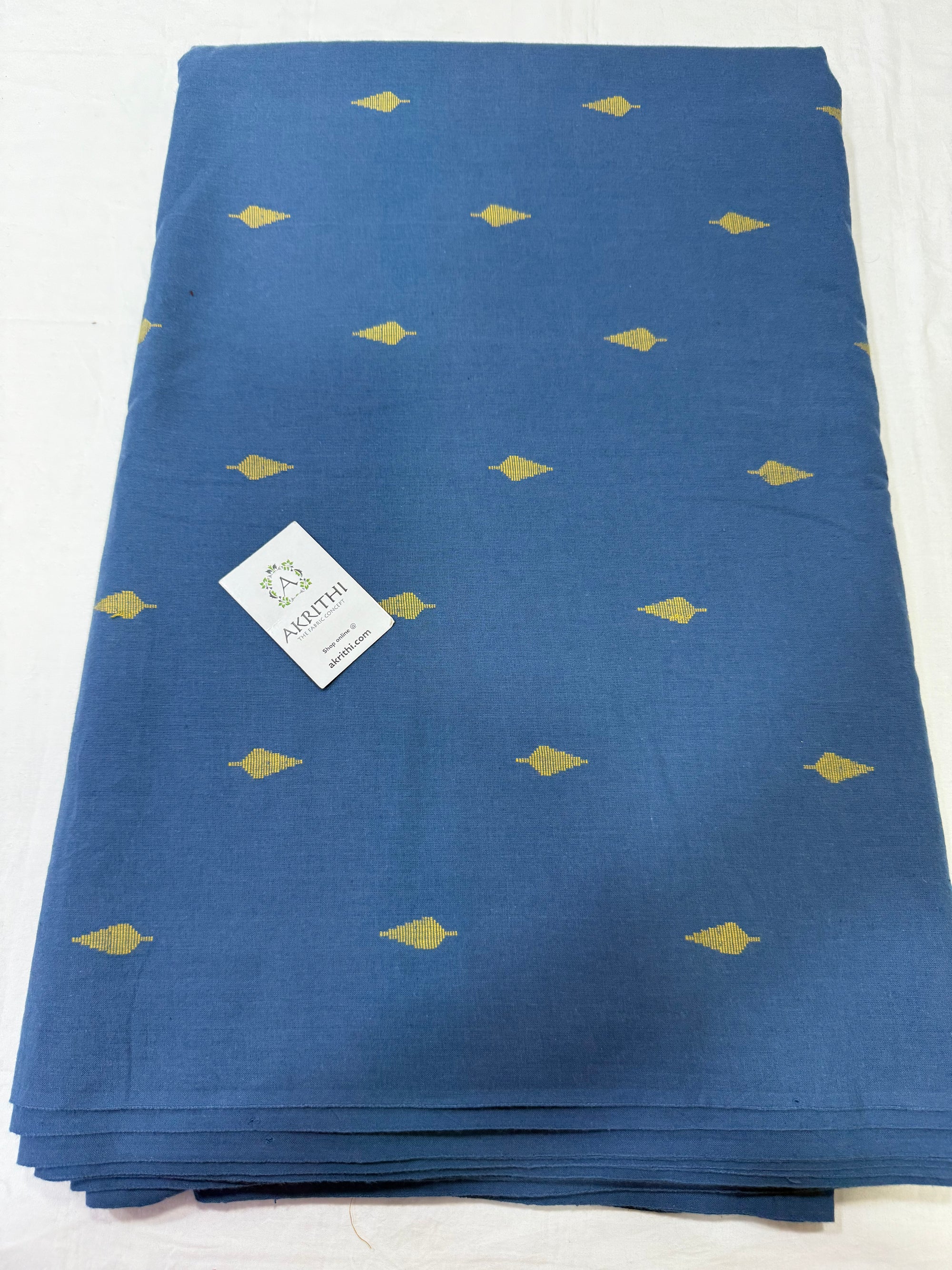 Handloom Woven pure cotton fabric