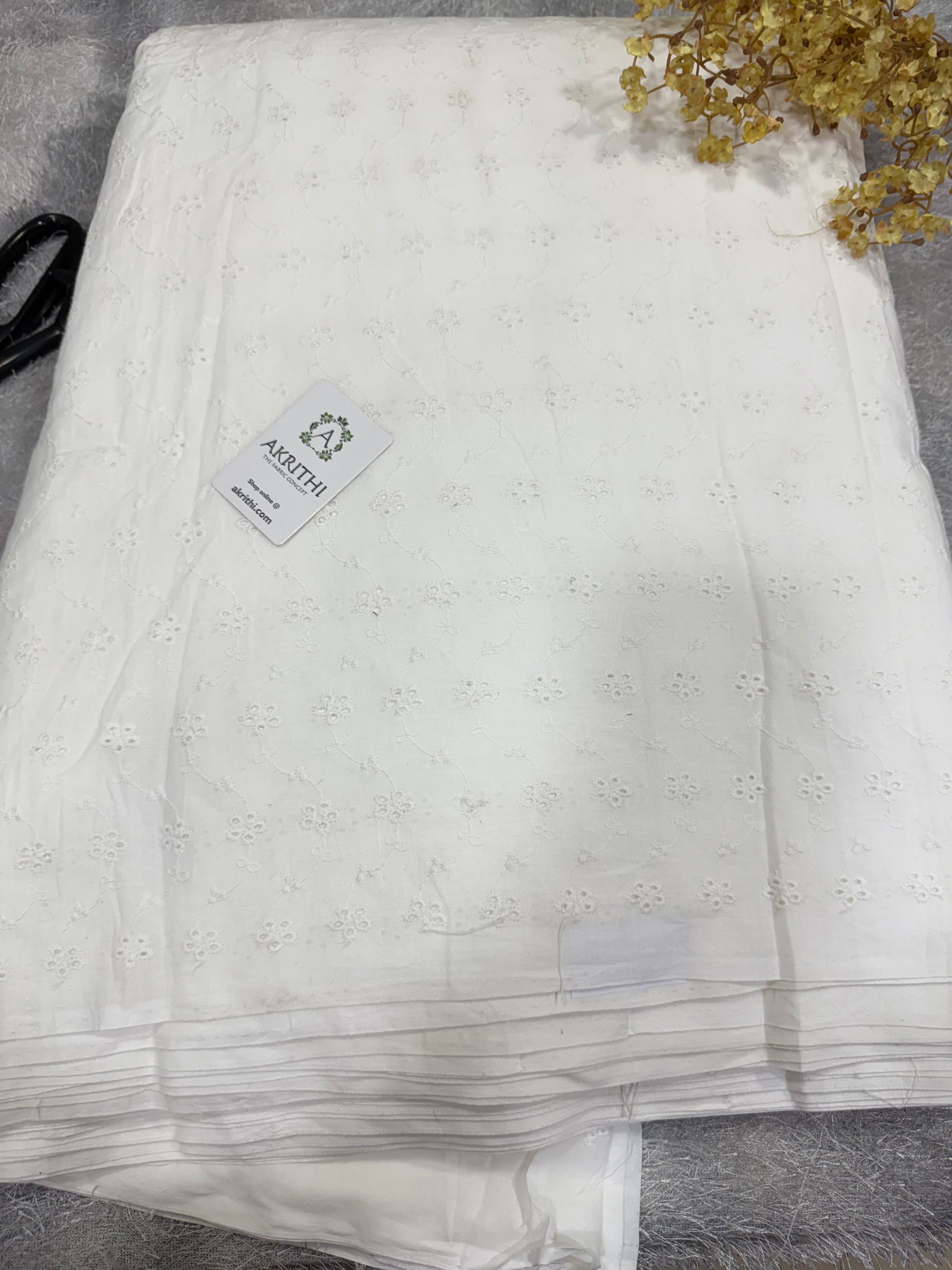 Dyeable Hakoba pure cotton fabric