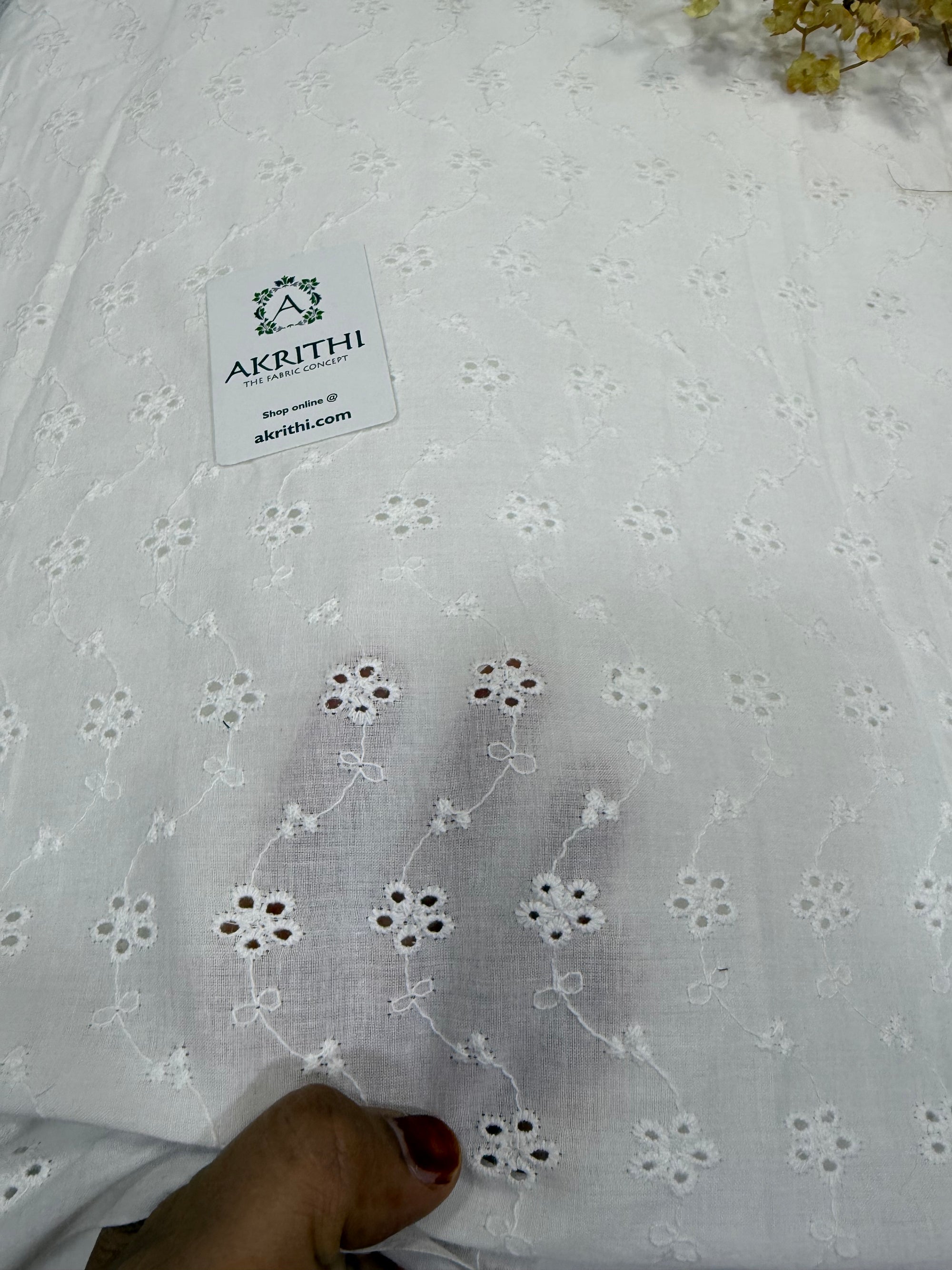 Dyeable Hakoba pure cotton fabric