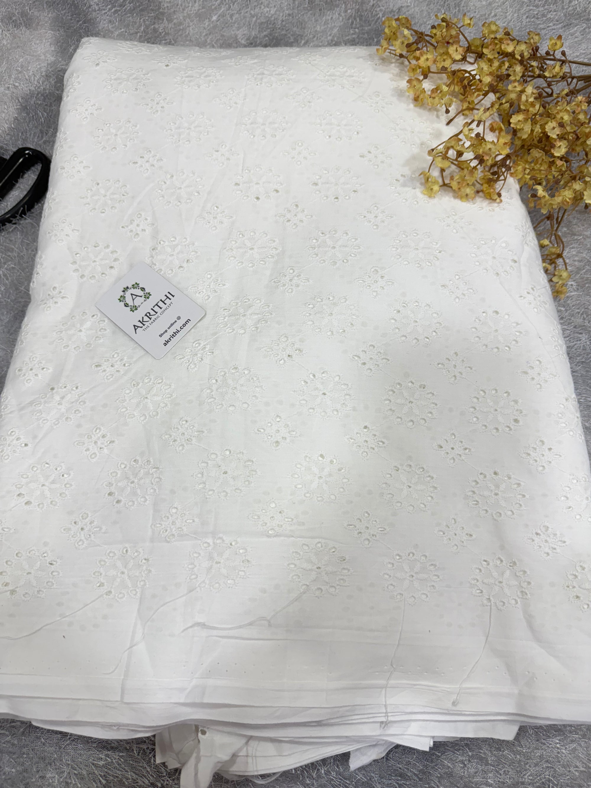 Dyeable Hakoba pure cotton fabric