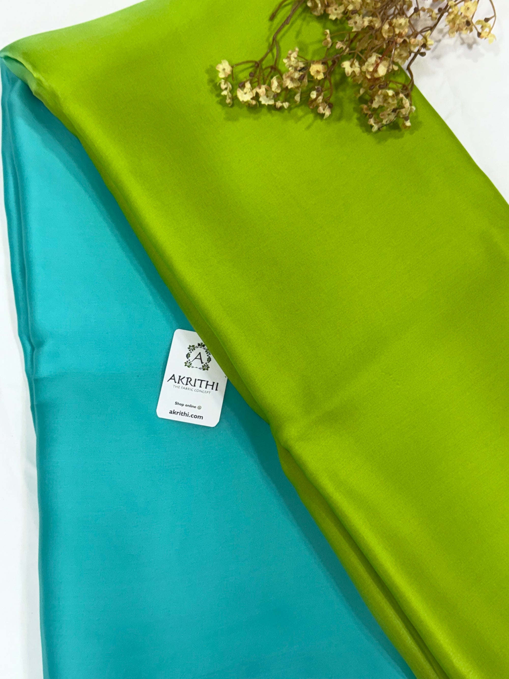 PURE SILK SATIN ORGANZA SAREE