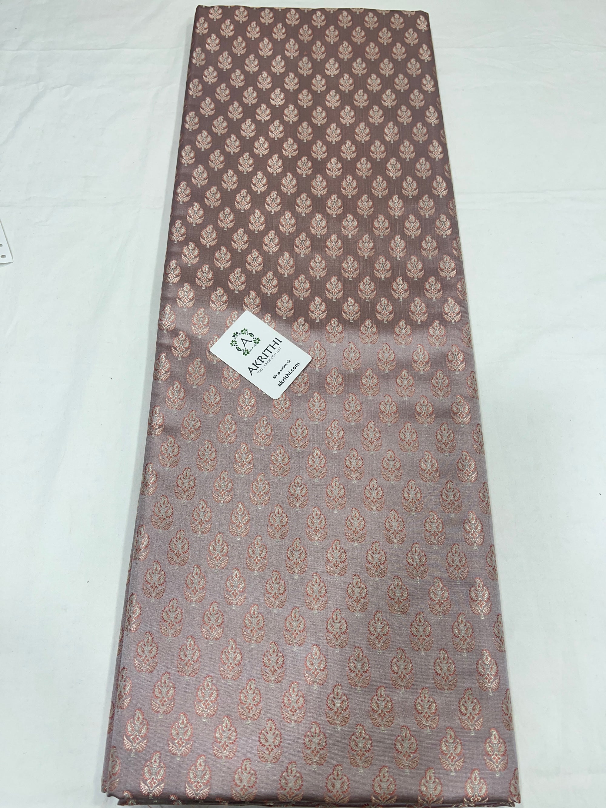 Pure Banarasi resham brocade fabric