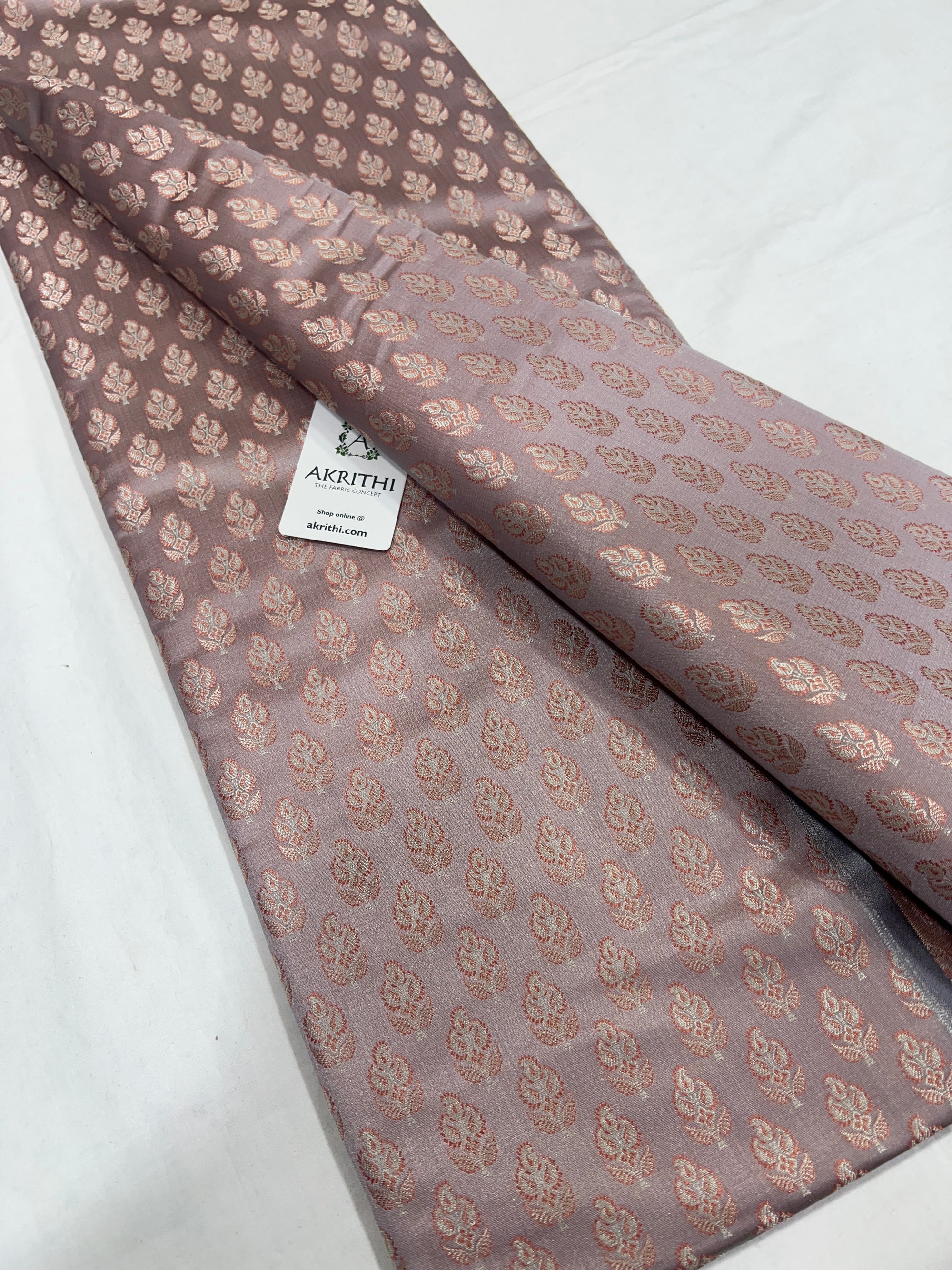 Pure Banarasi resham brocade fabric