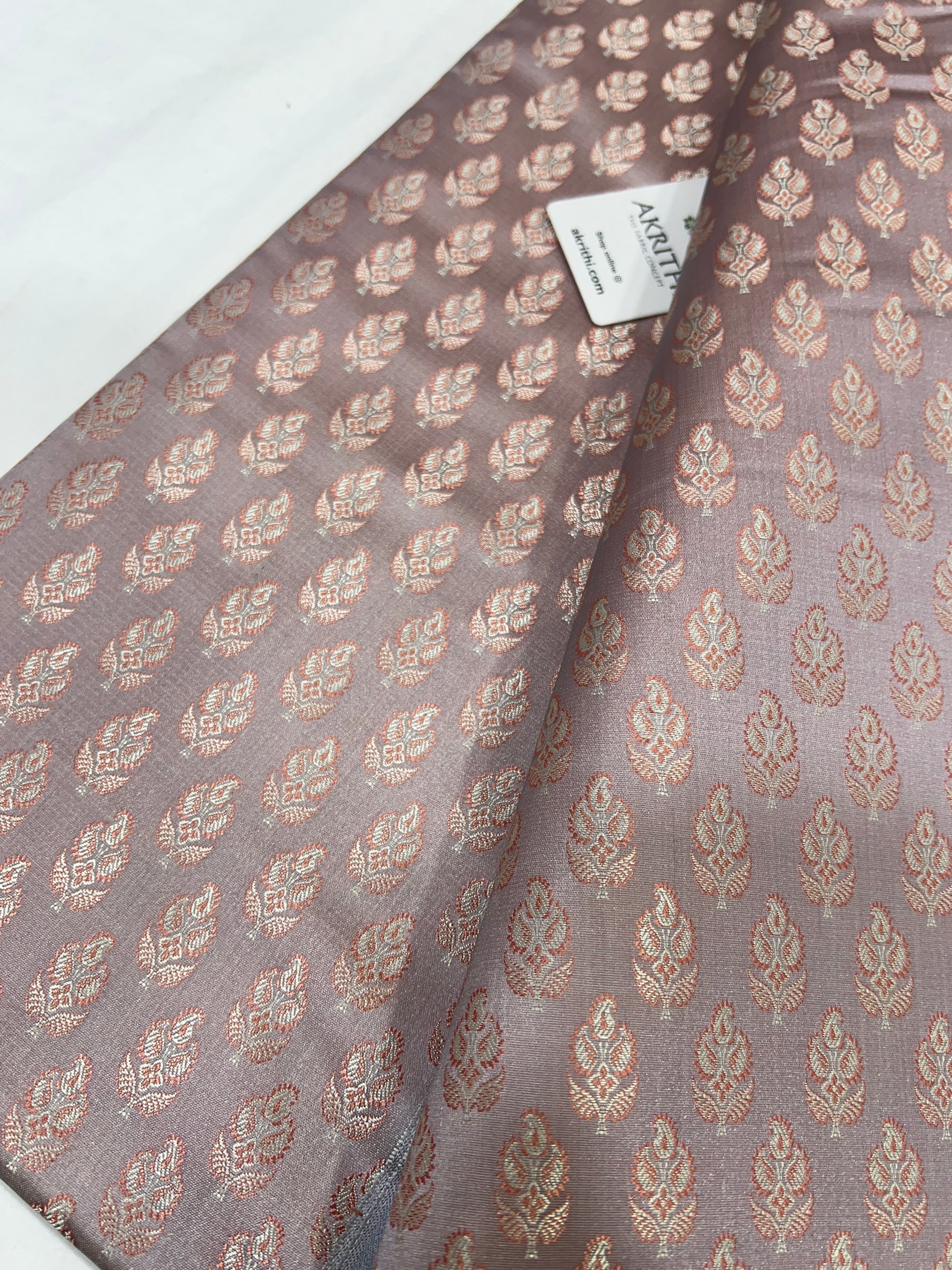 Pure Banarasi resham brocade fabric