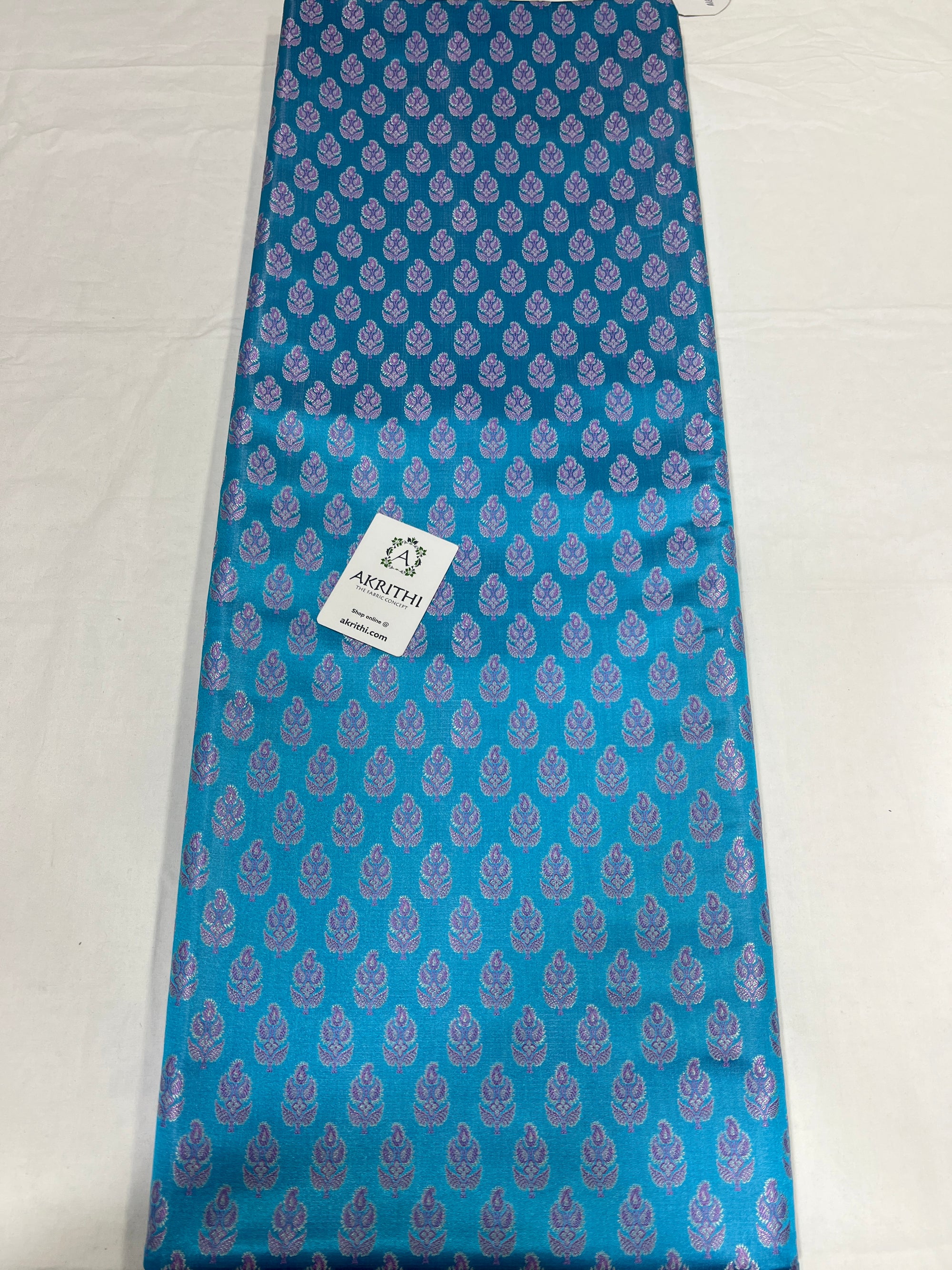 Pure Banarasi resham brocade fabric