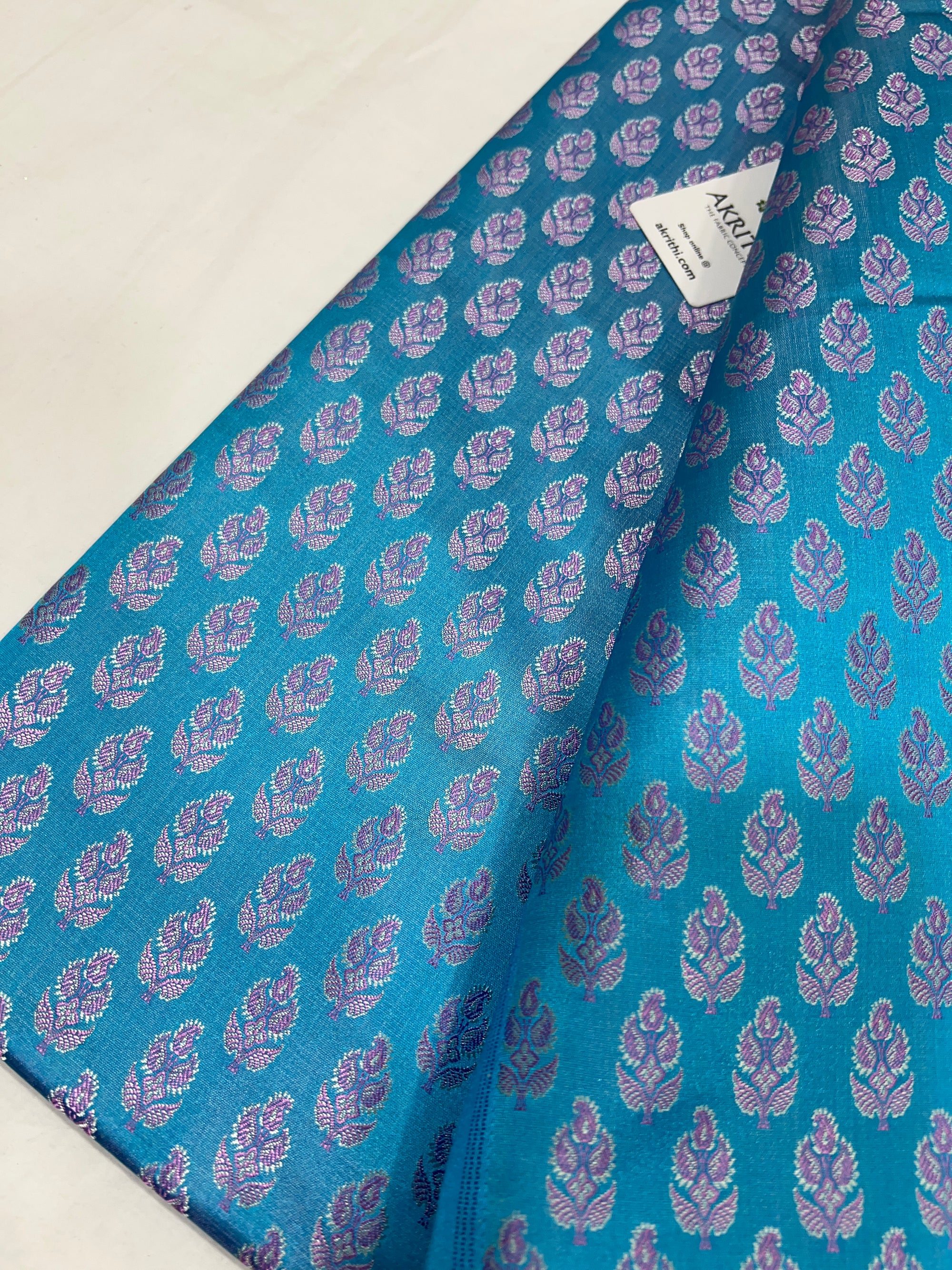 Pure Banarasi resham brocade fabric
