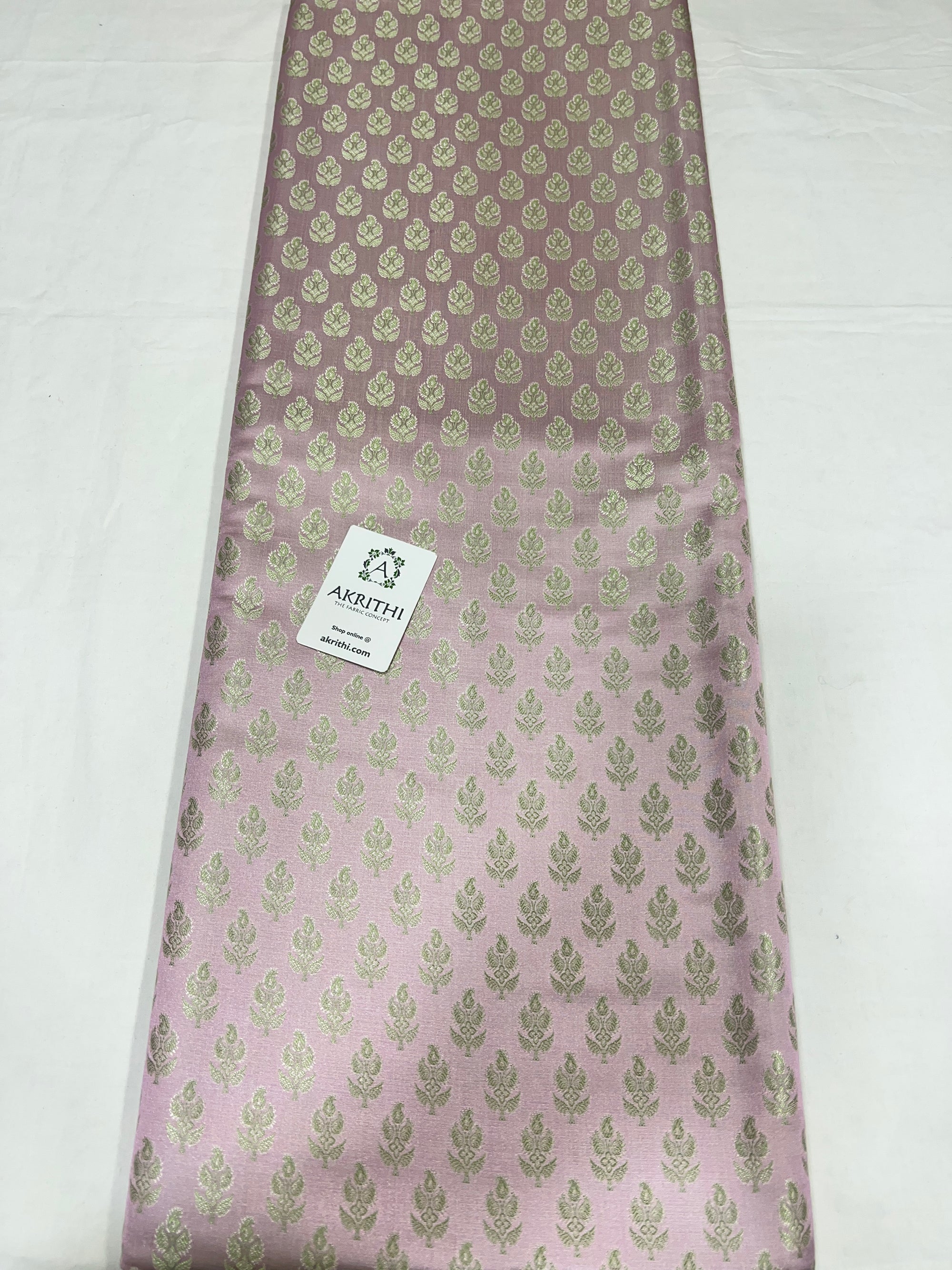Pure Banarasi resham brocade fabric