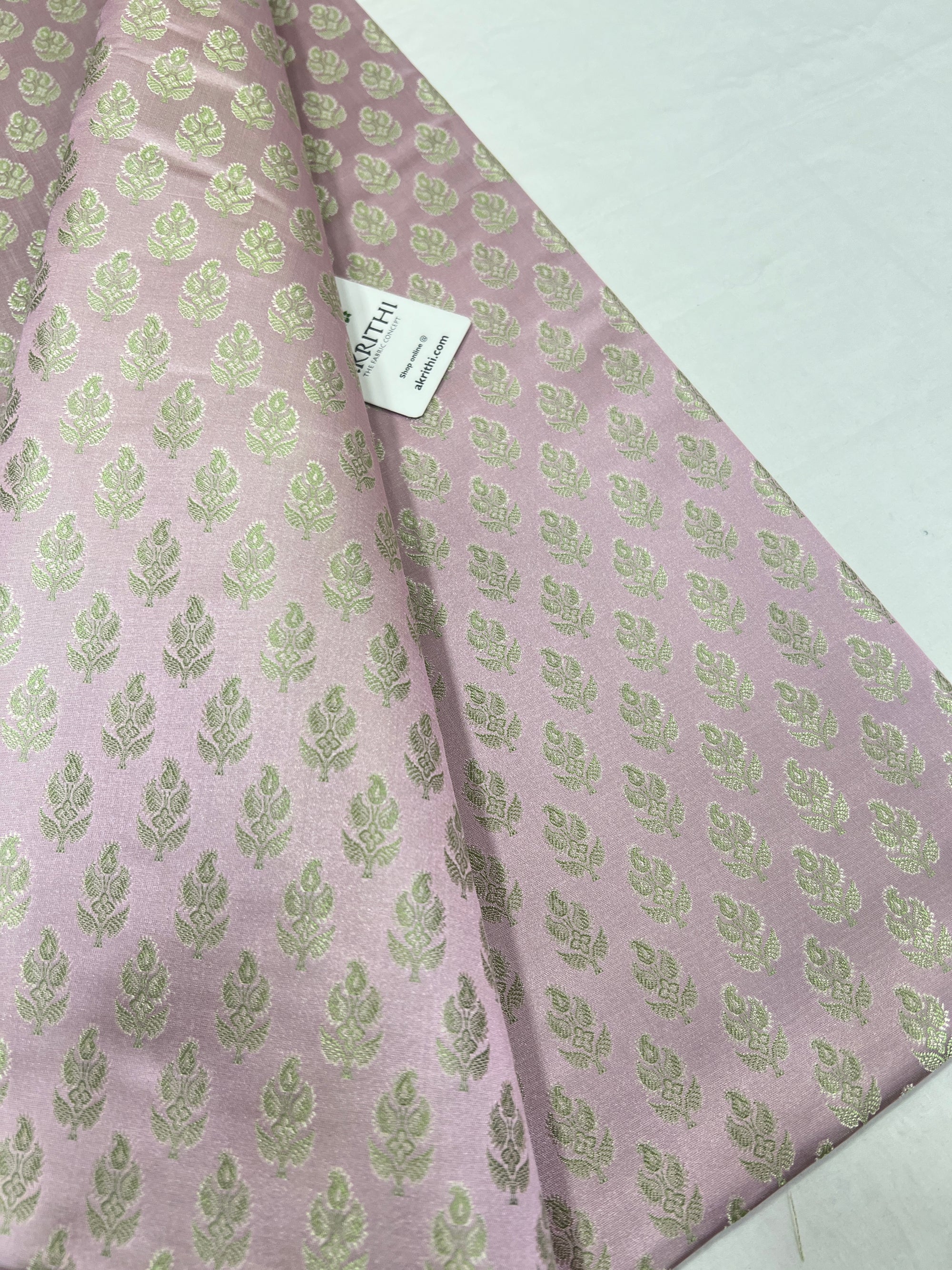Pure Banarasi resham brocade fabric