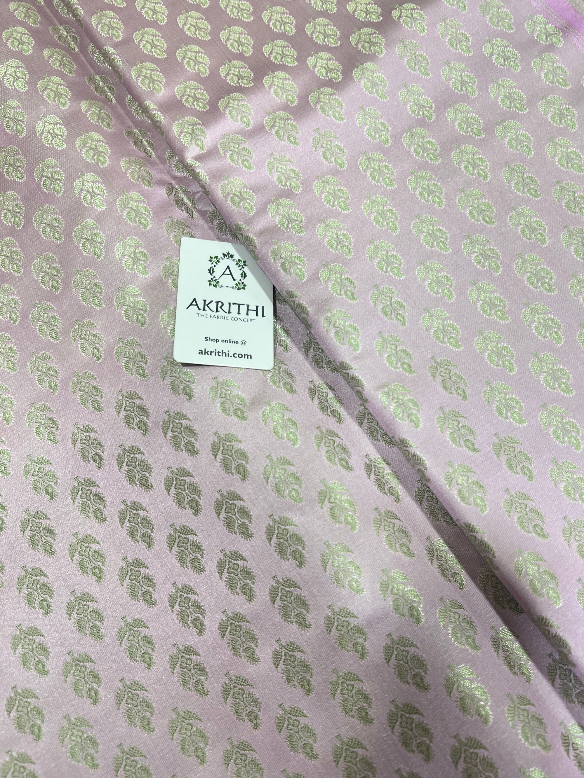 Pure Banarasi resham brocade fabric