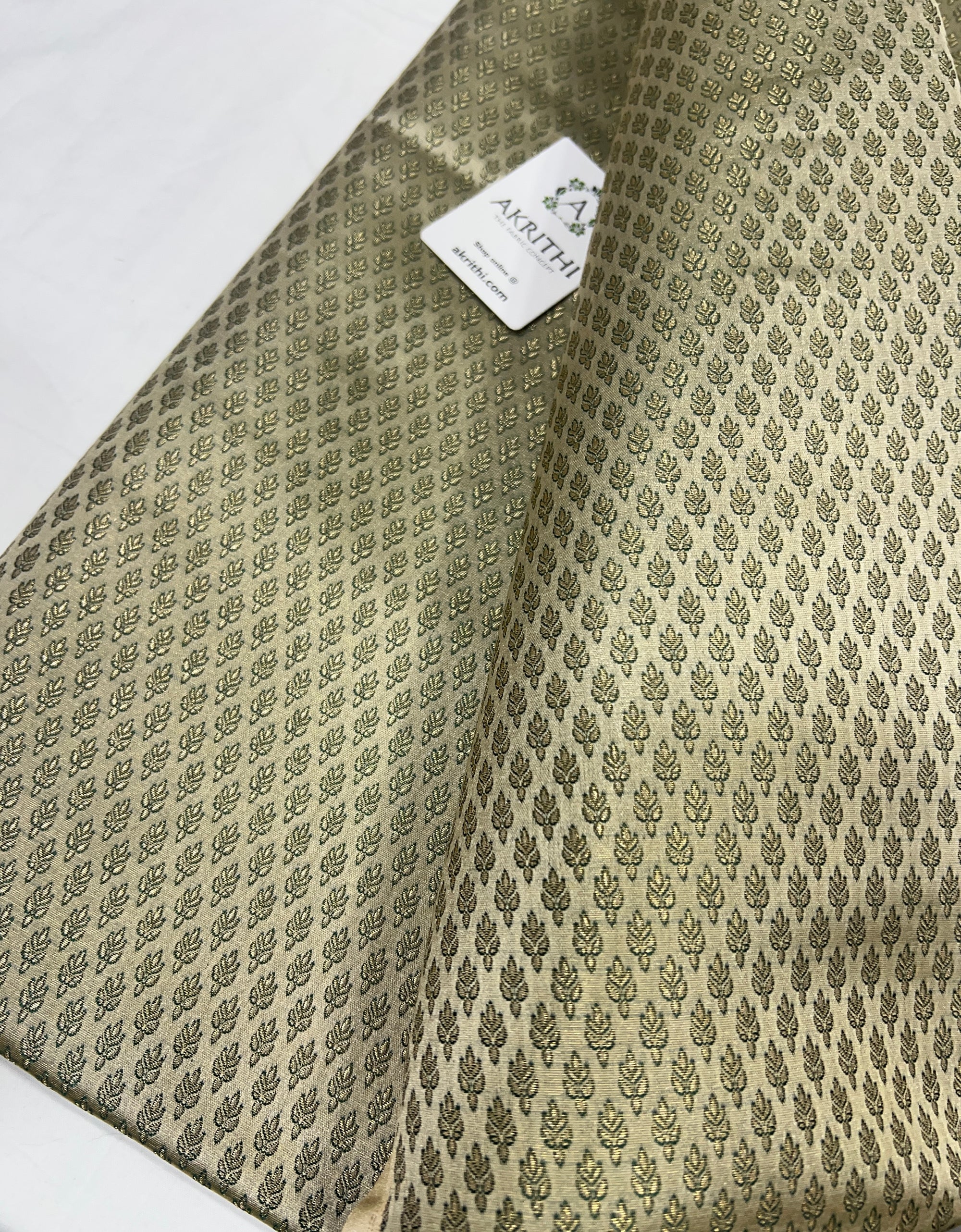 Pure Banarasi brocade fabric