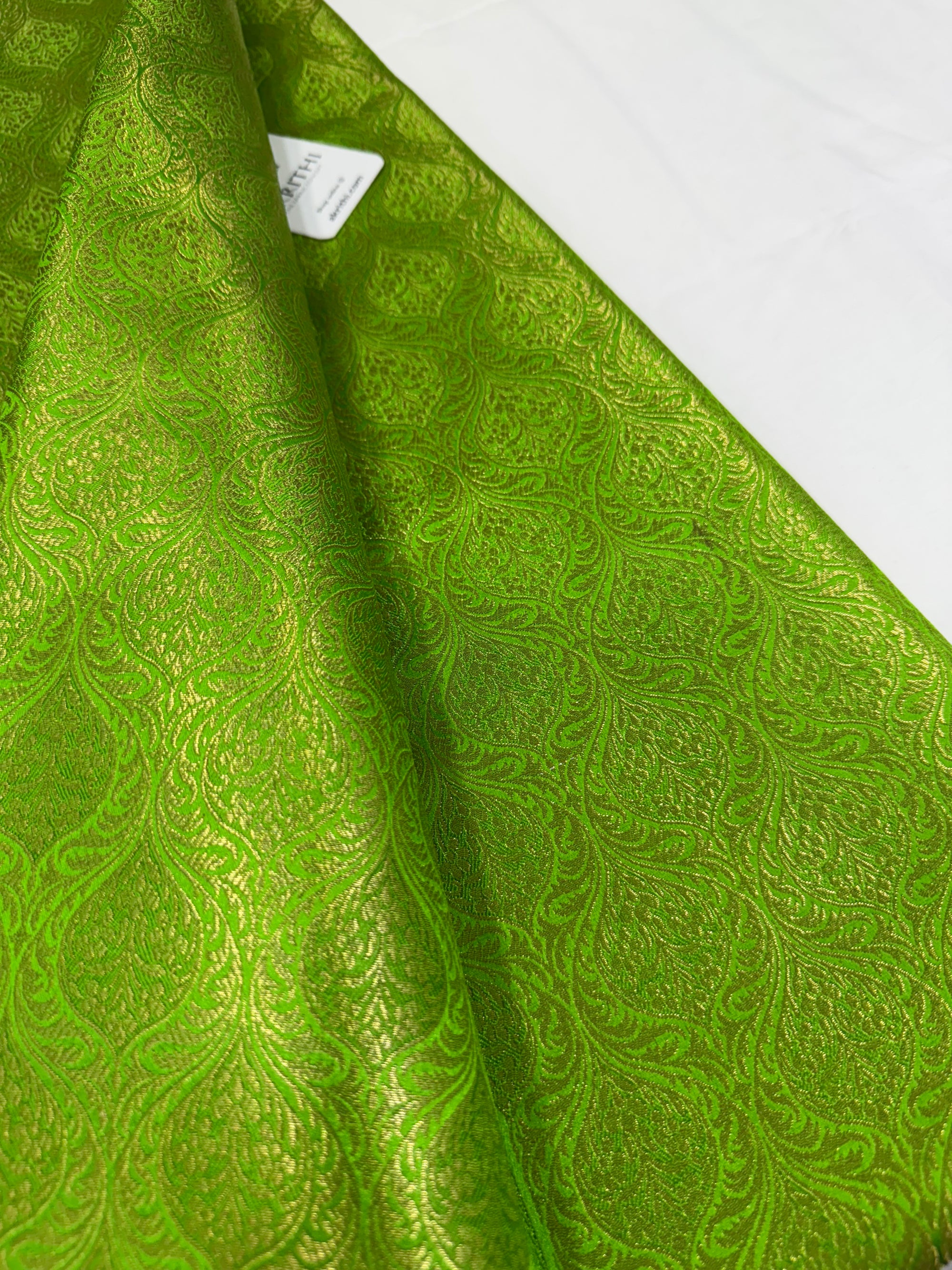 Pure Banarasi brocade fabric