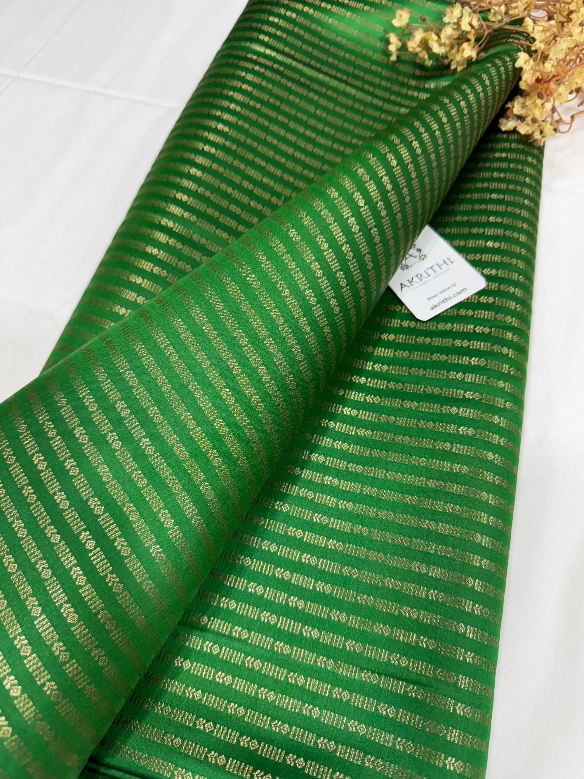 Pure Banarasi brocade fabric