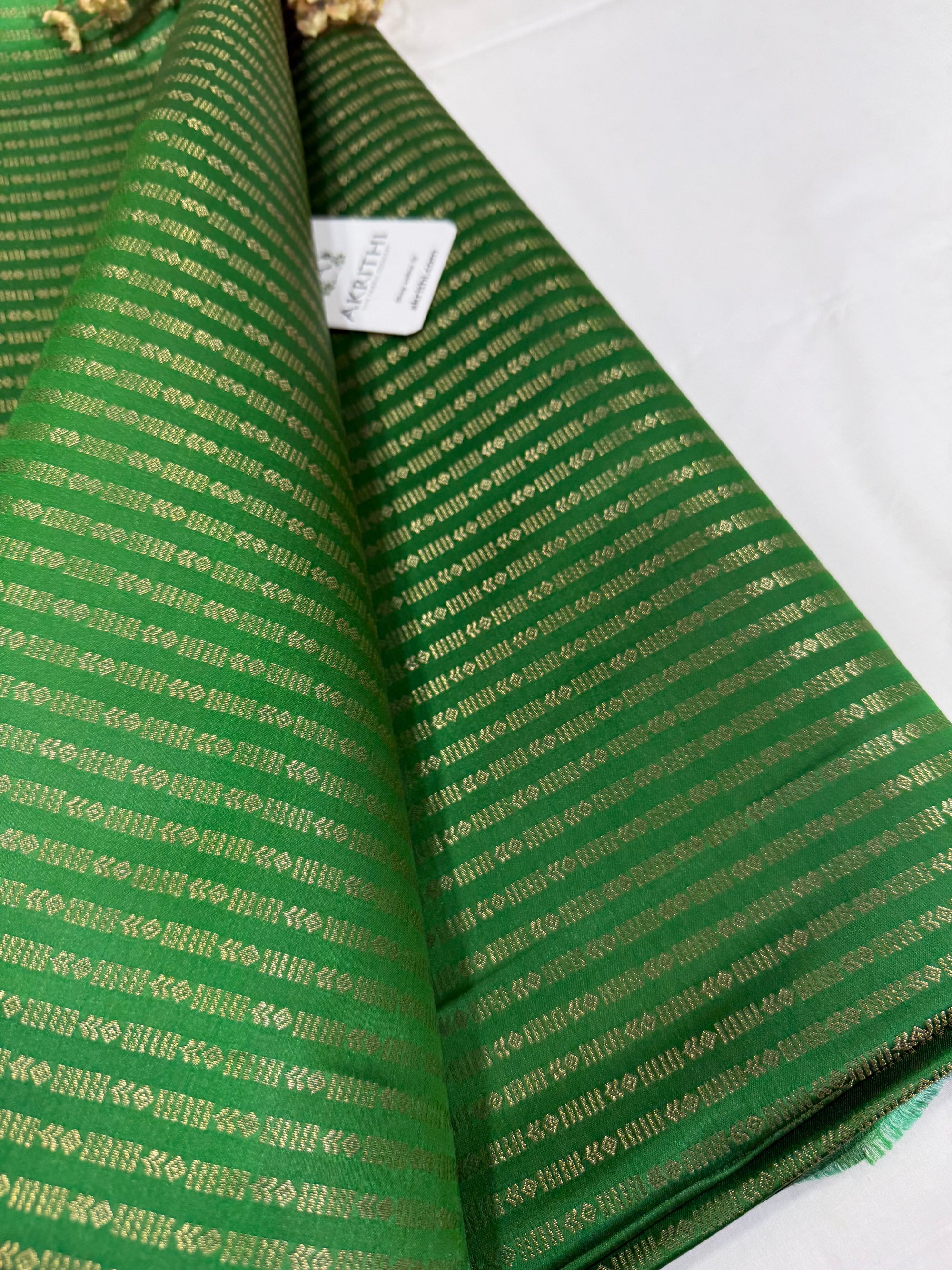 Pure Banarasi brocade fabric