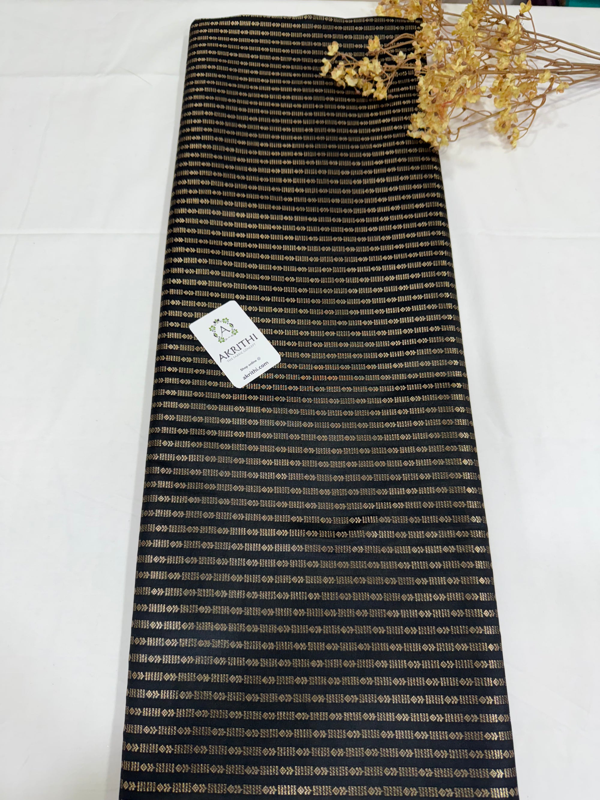 Pure Banarasi brocade fabric