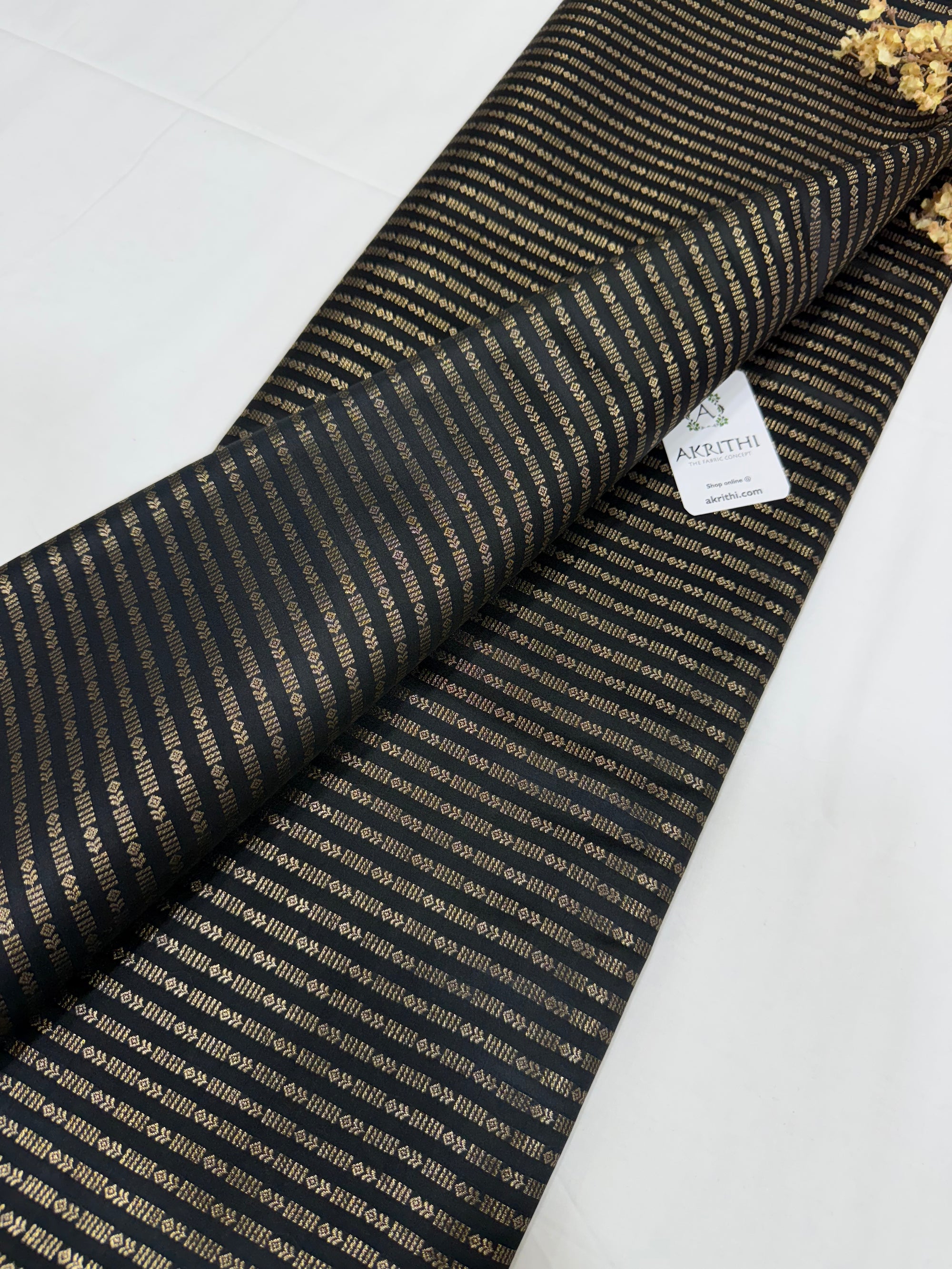 Pure Banarasi brocade fabric