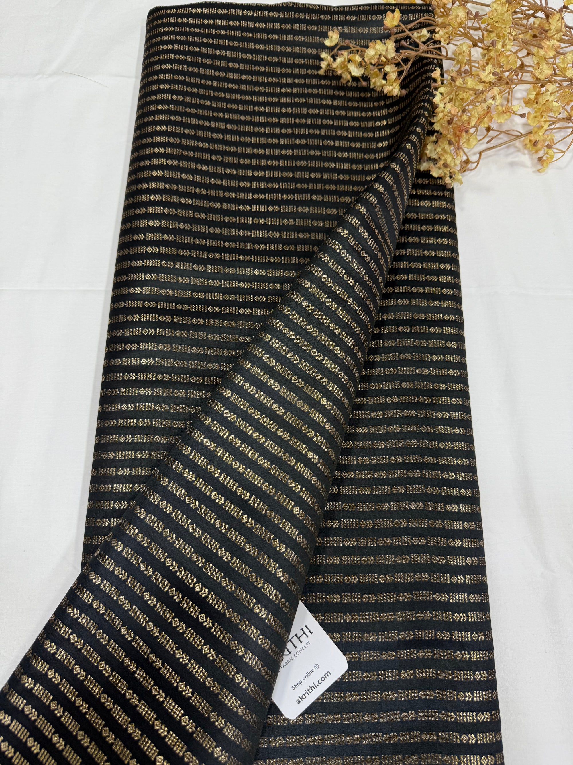 Pure Banarasi brocade fabric