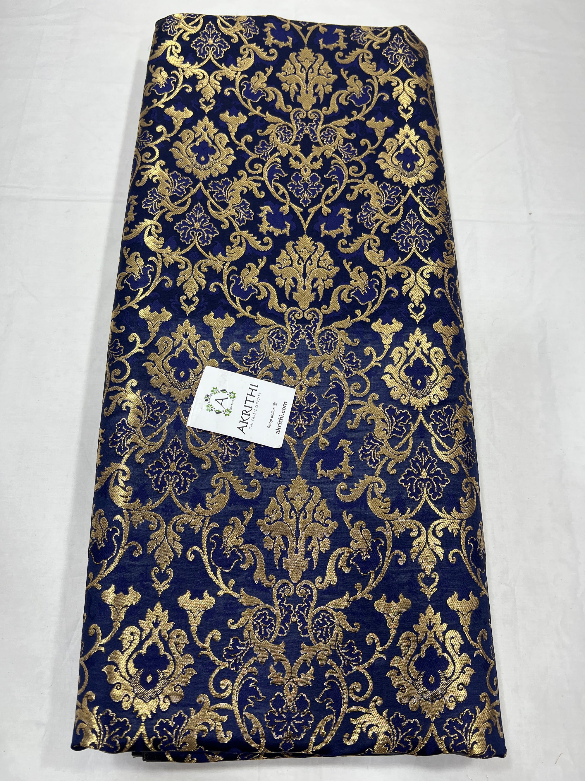 Pure Banarasi brocade fabric