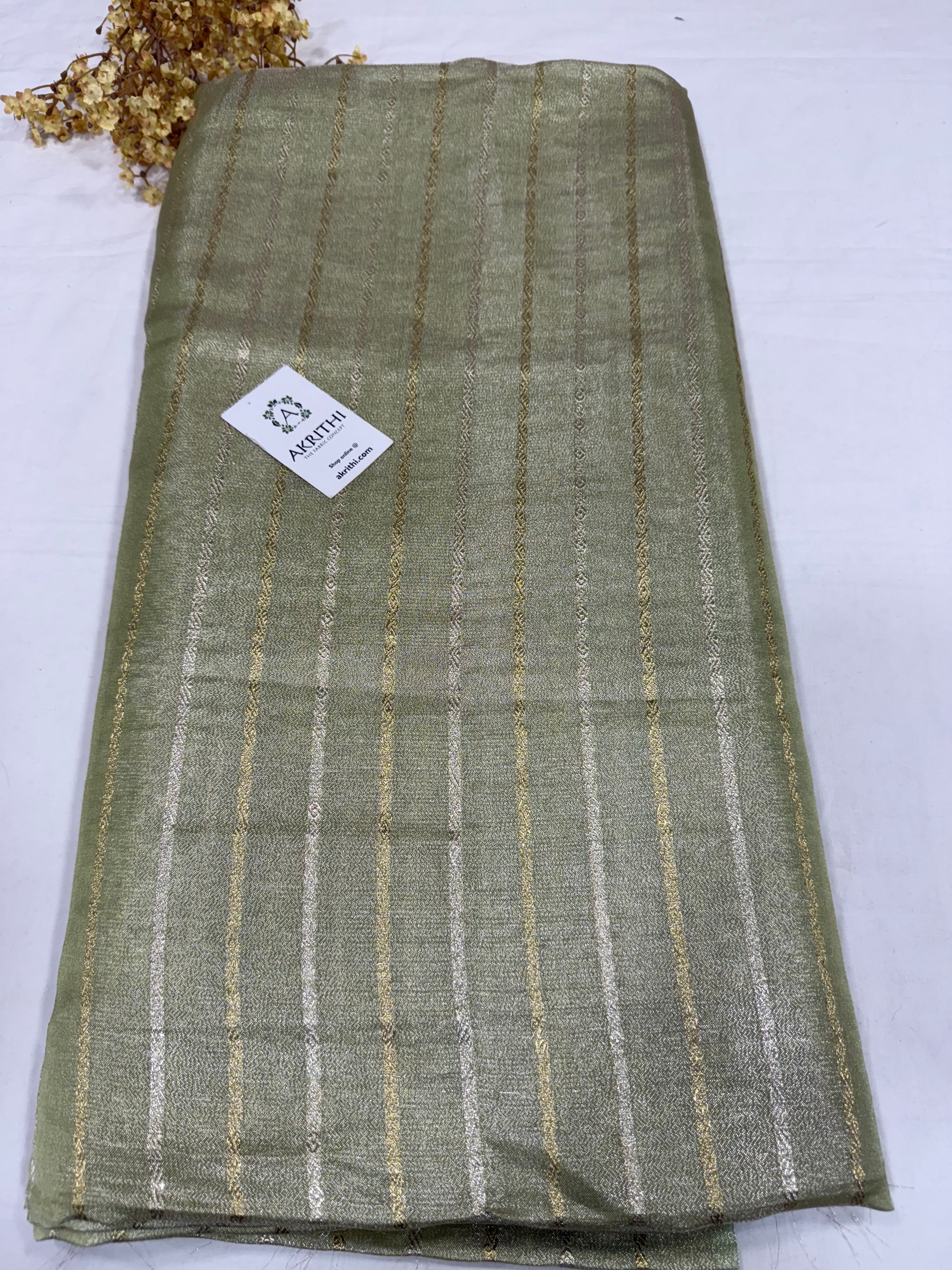 Pure Banarasi katan tissue fabric
