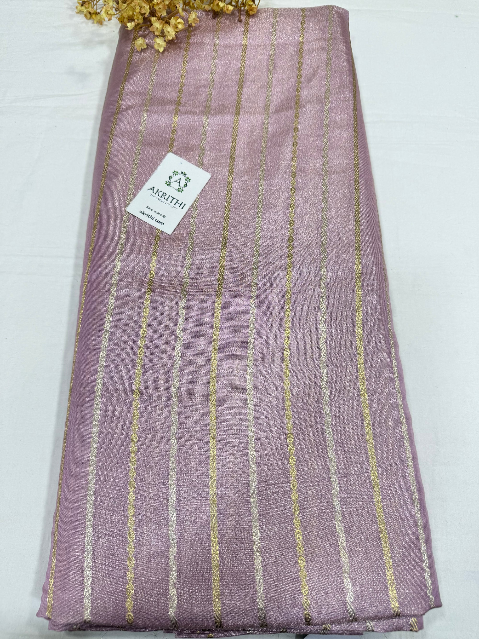 Pure Banarasi katan tissue fabric