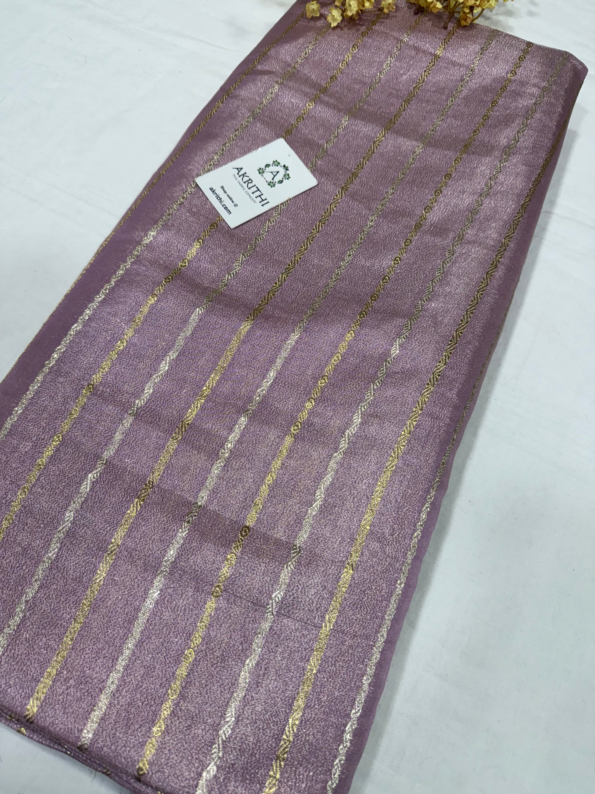 Pure Banarasi katan tissue fabric
