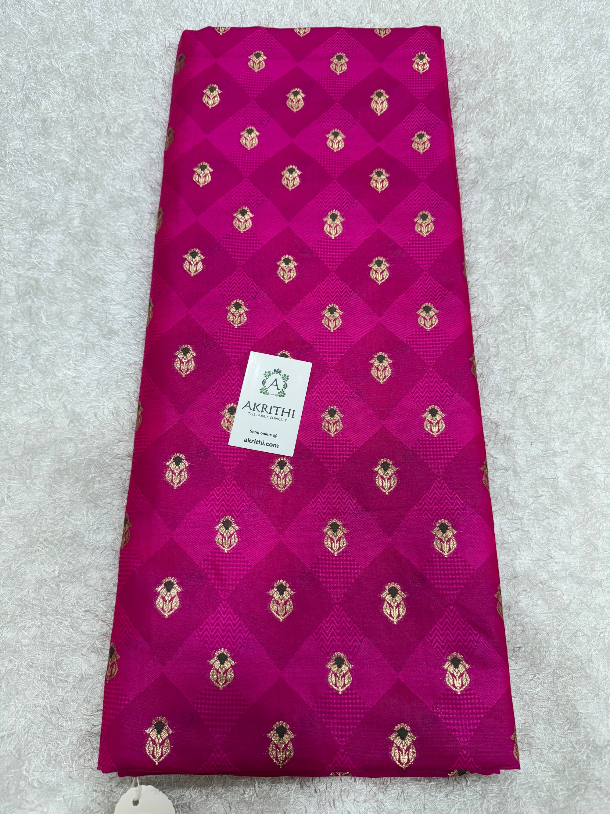 Pure Banarasi brocade fabric