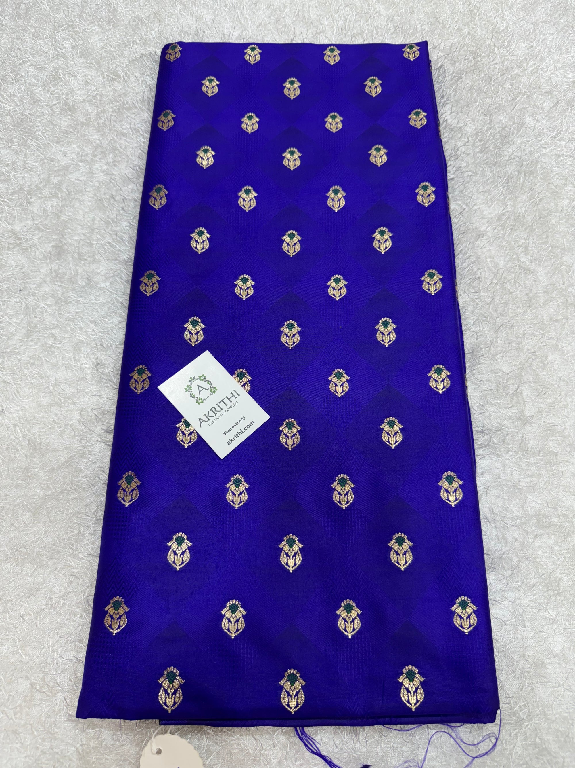 Pure Banarasi brocade fabric
