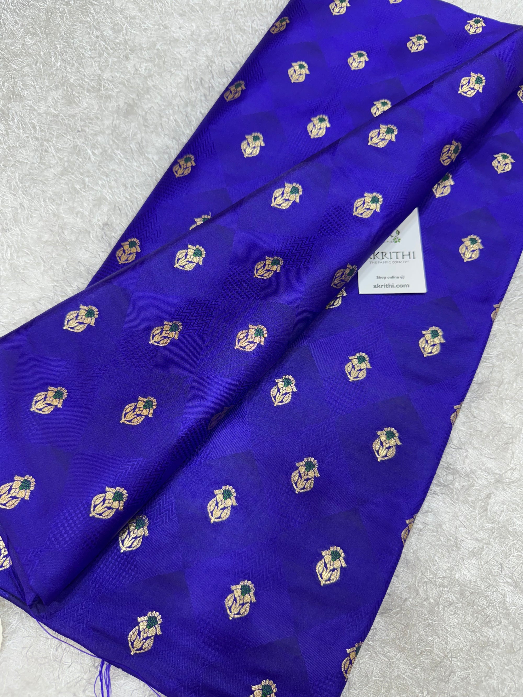 Pure Banarasi brocade fabric