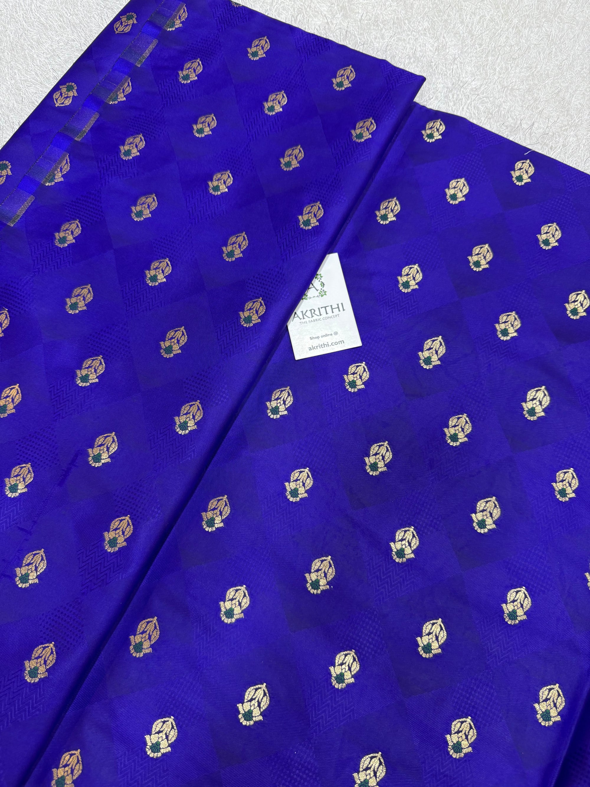Pure Banarasi brocade fabric