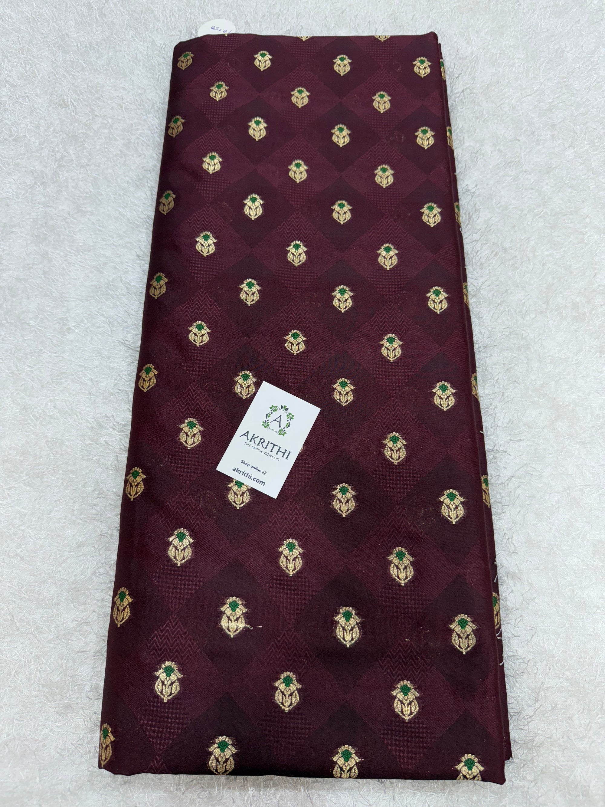 Pure Banarasi brocade fabric