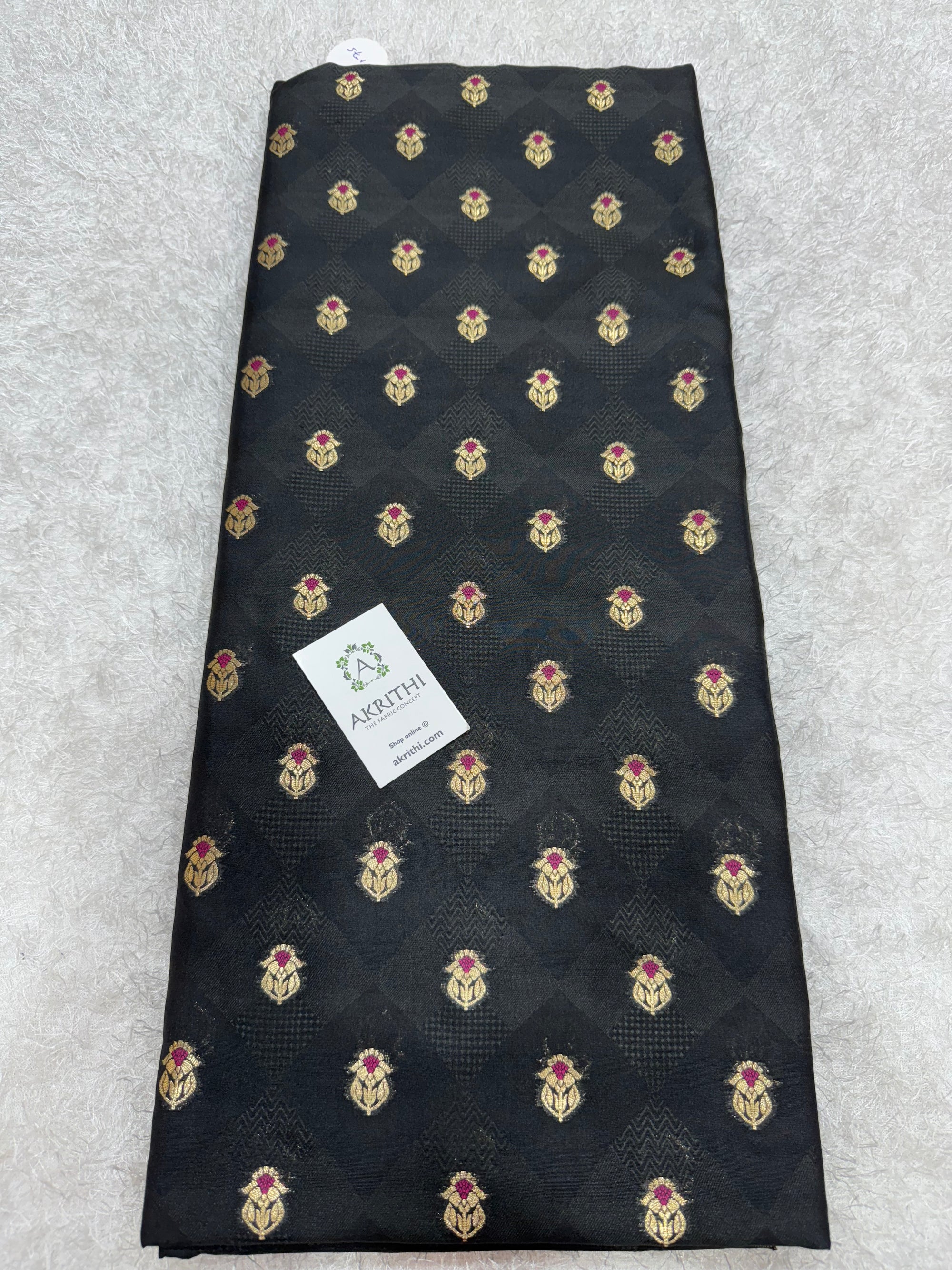 Pure Banarasi brocade fabric