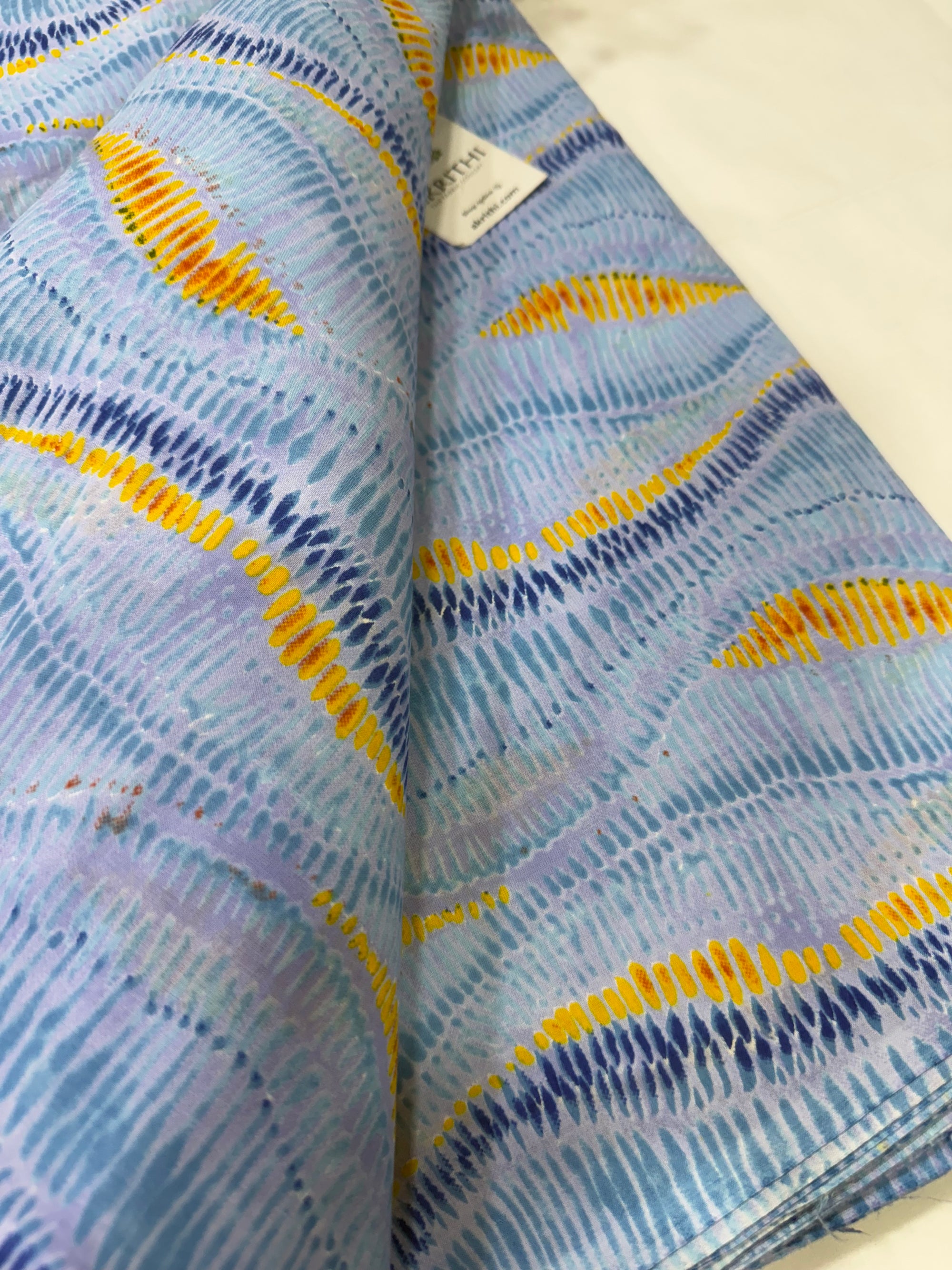Printed pure cotton fabric