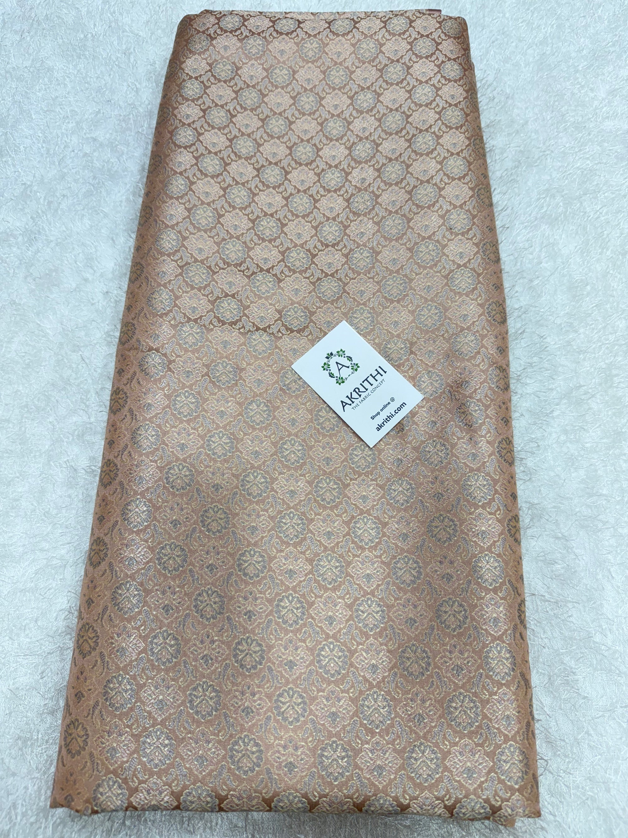 Pure Banarasi brocade fabric