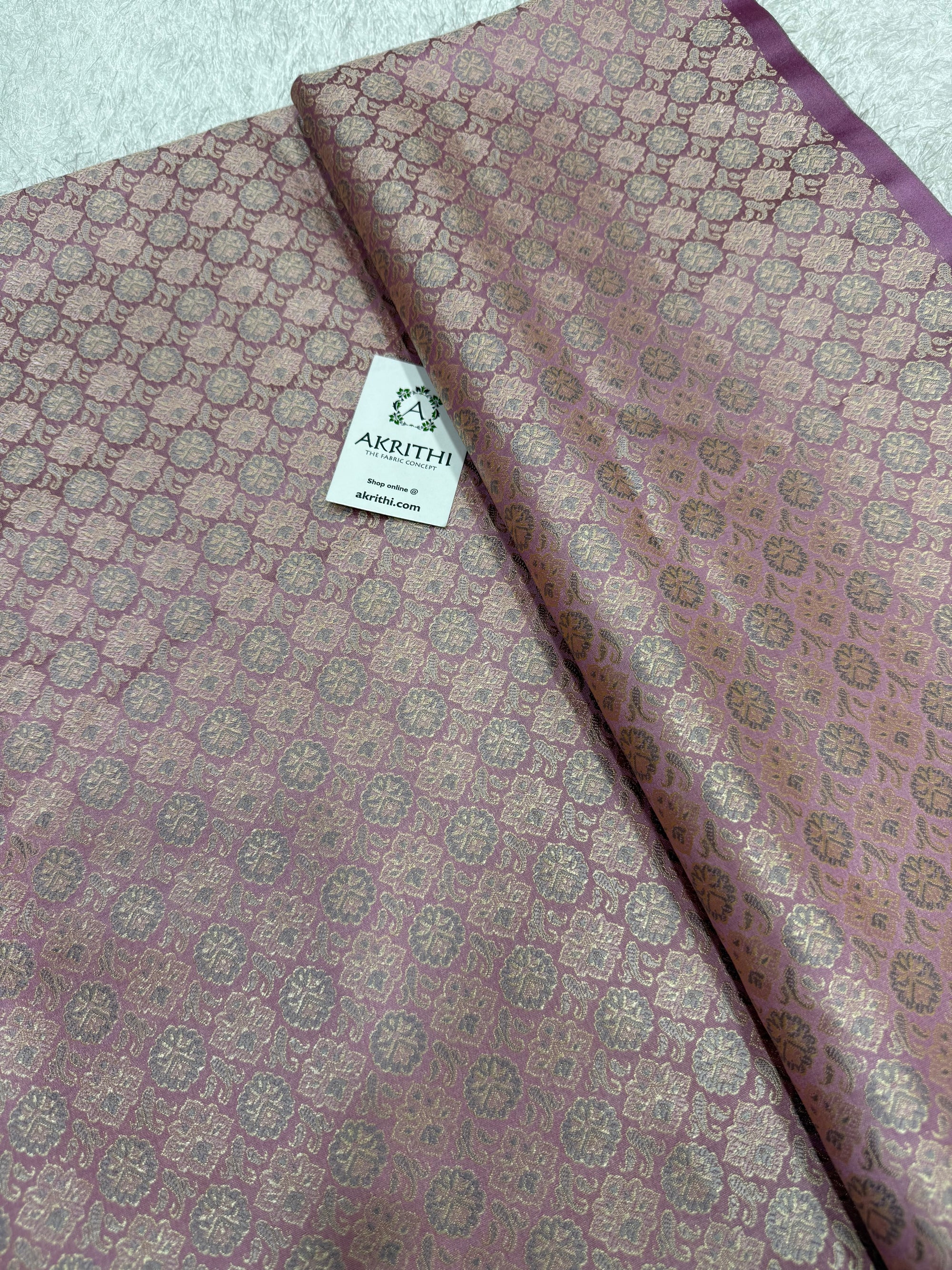 Pure Banarasi brocade fabric