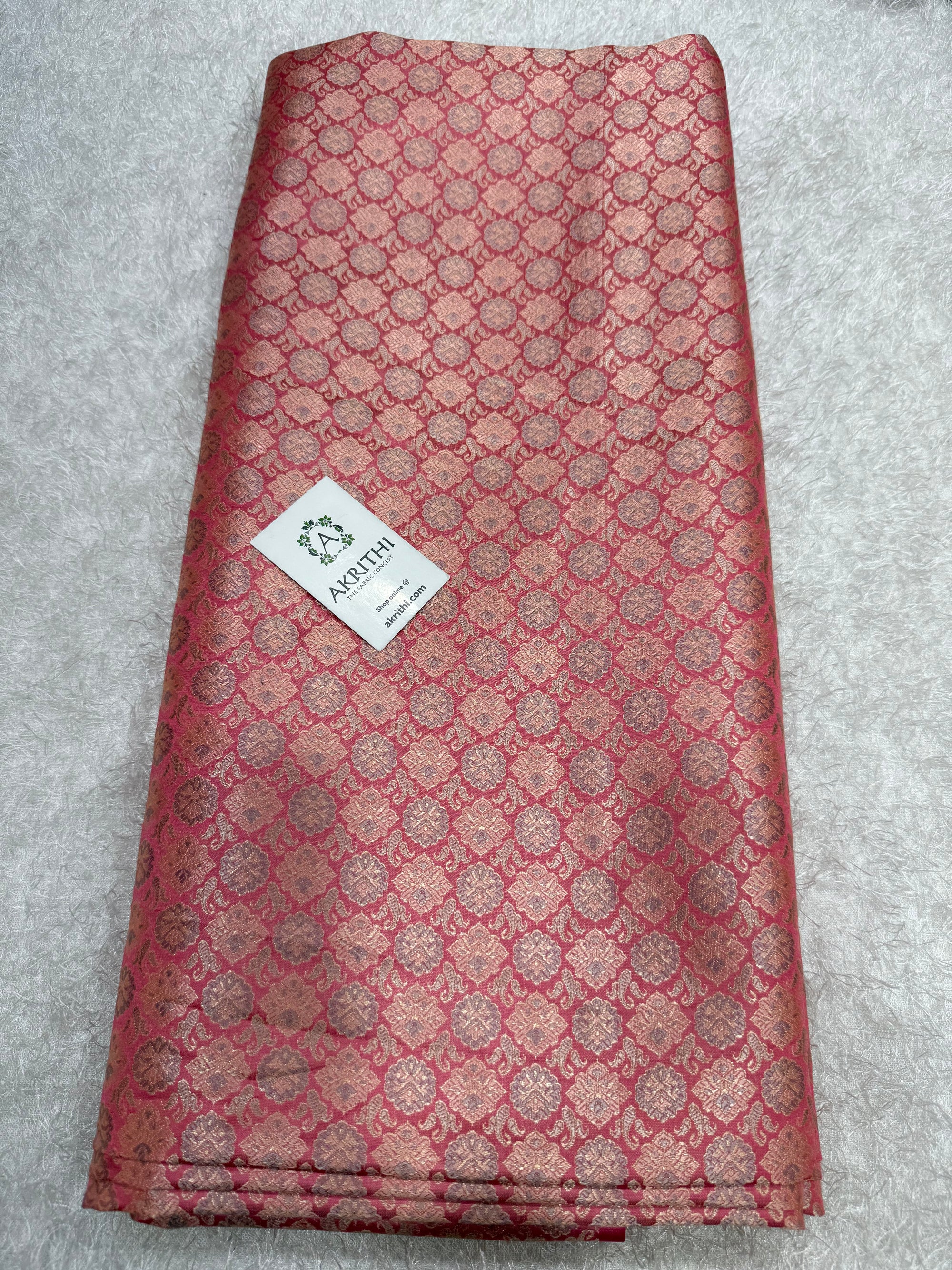 Pure Banarasi brocade fabric