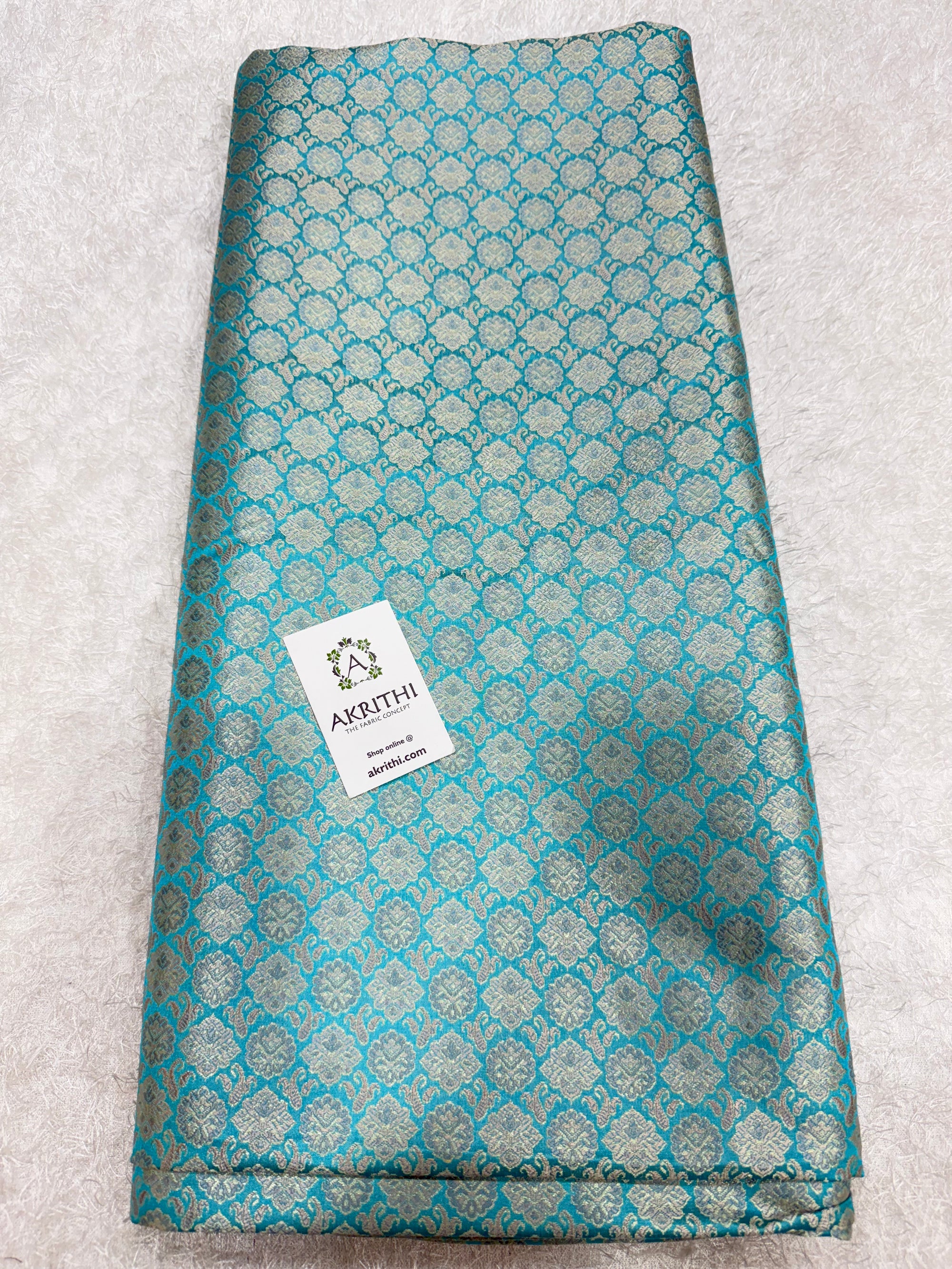 Pure Banarasi brocade fabric