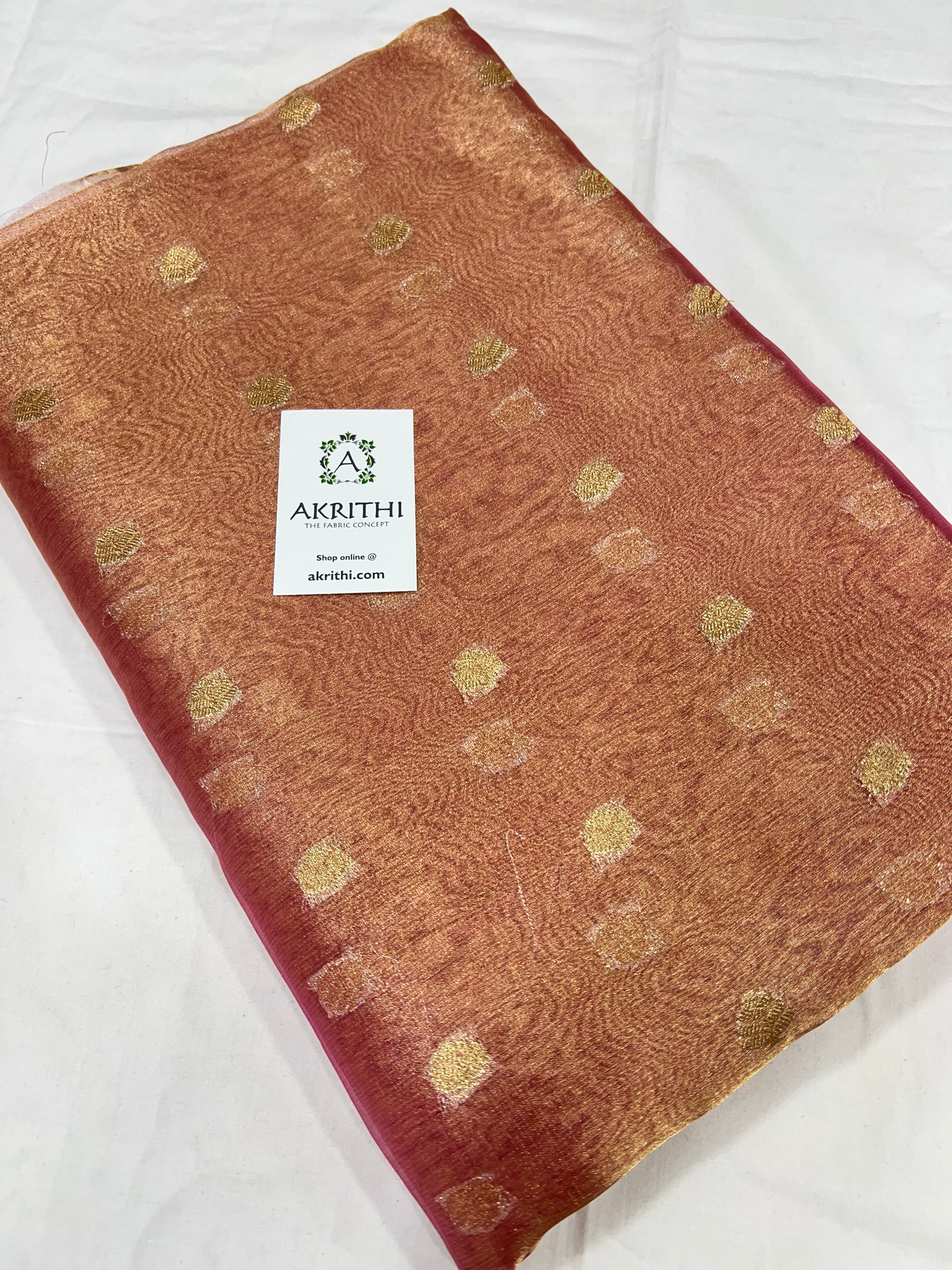 Banarasi pure silk tissue saree