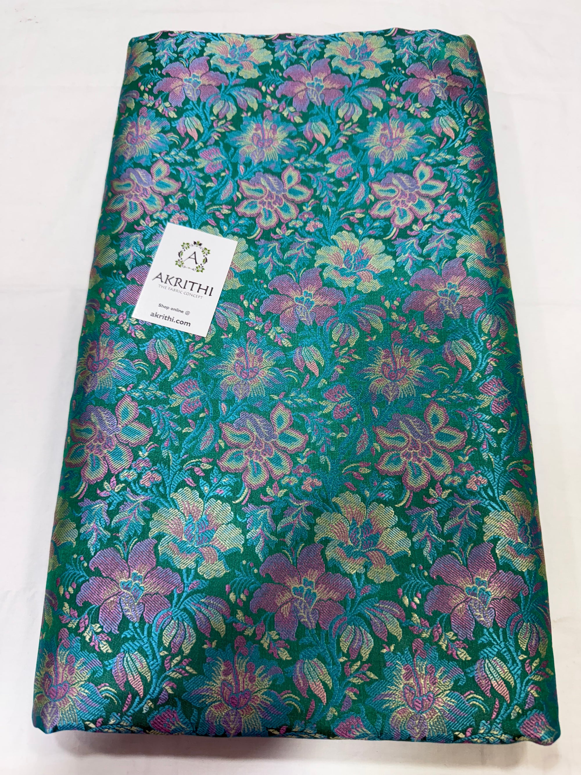 Pure Banarasi brocade fabric