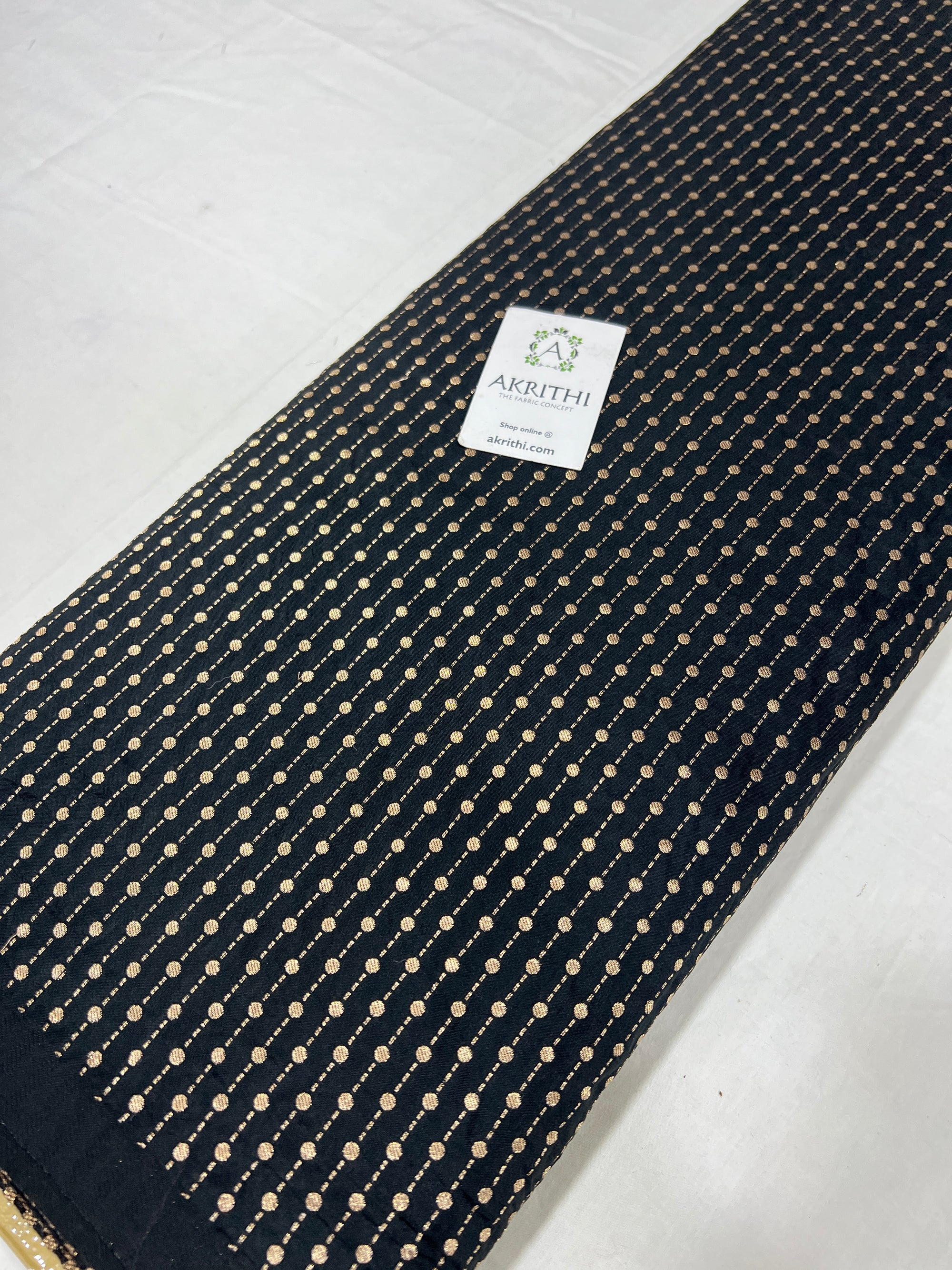 Semi Banarasi raw silk fabric