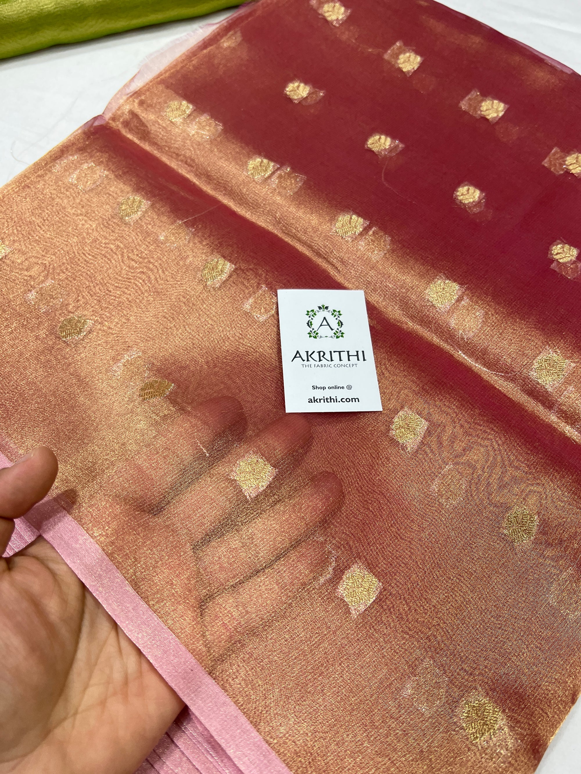 Banarasi pure silk tissue saree