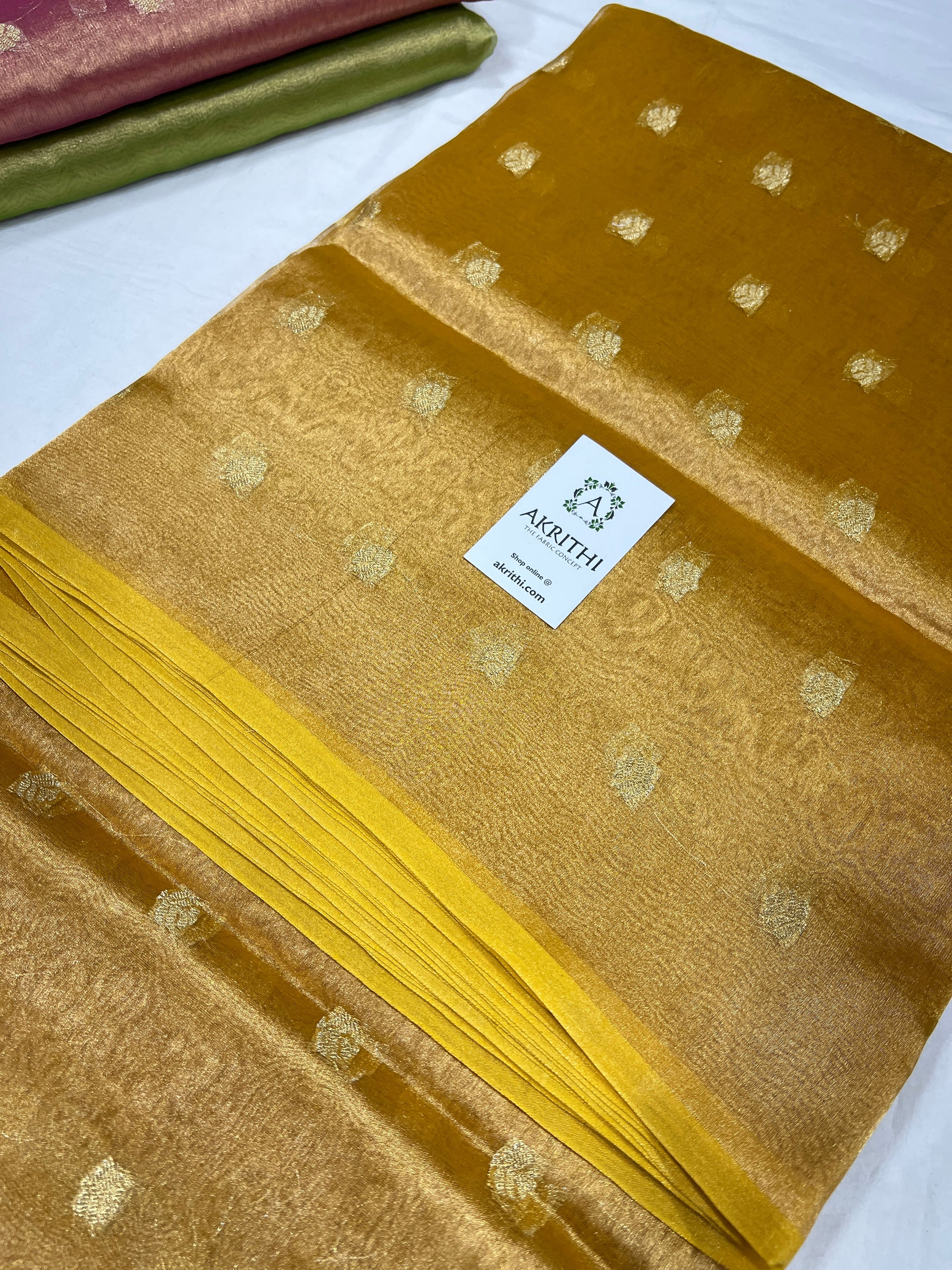 Banarasi pure silk tissue saree