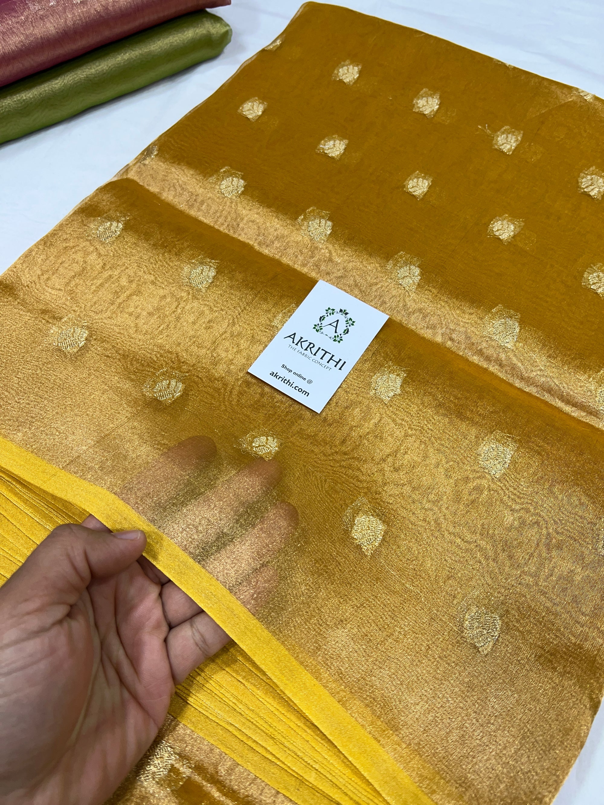 Banarasi pure silk tissue saree