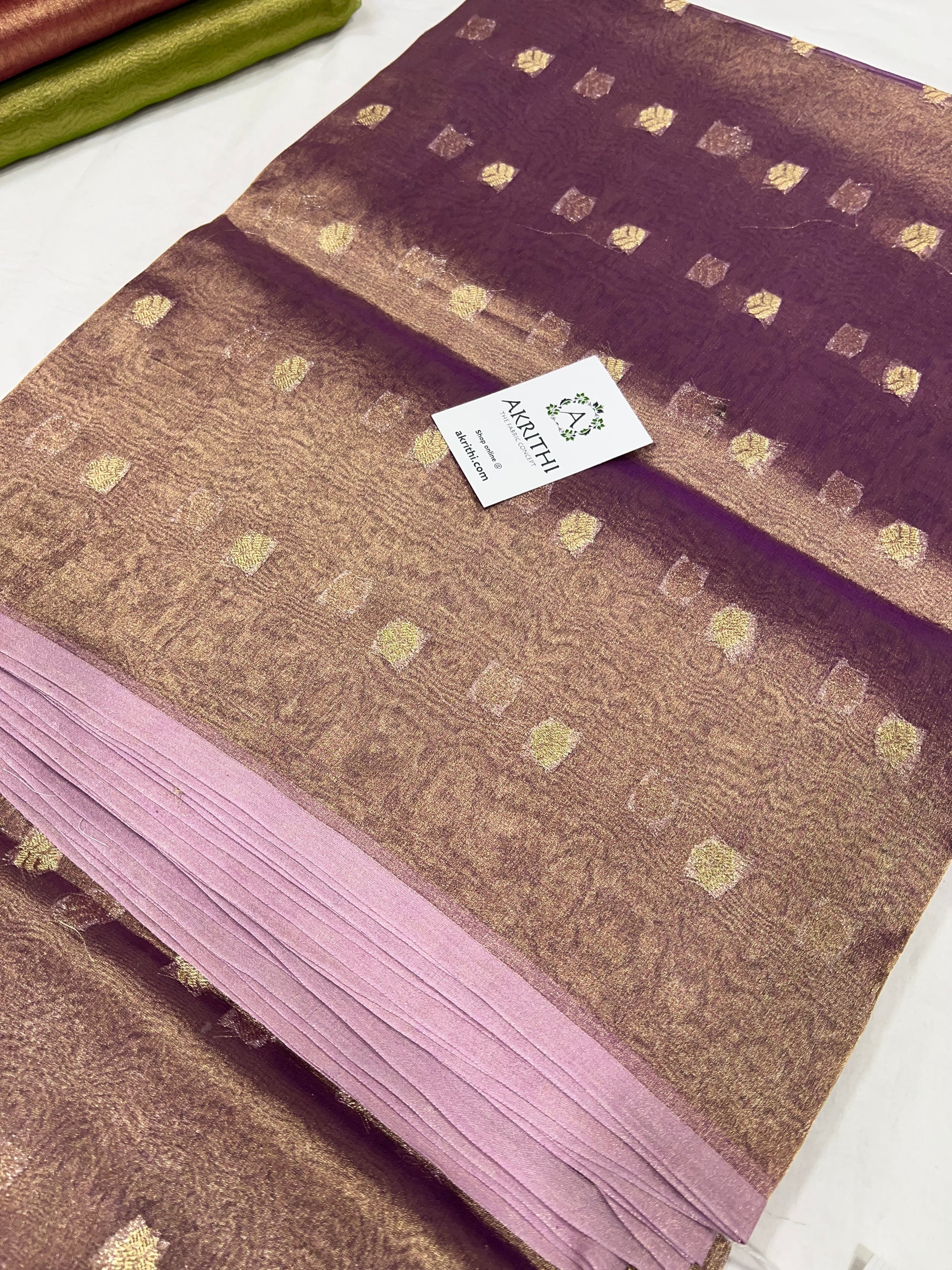 Banarasi pure silk tissue saree