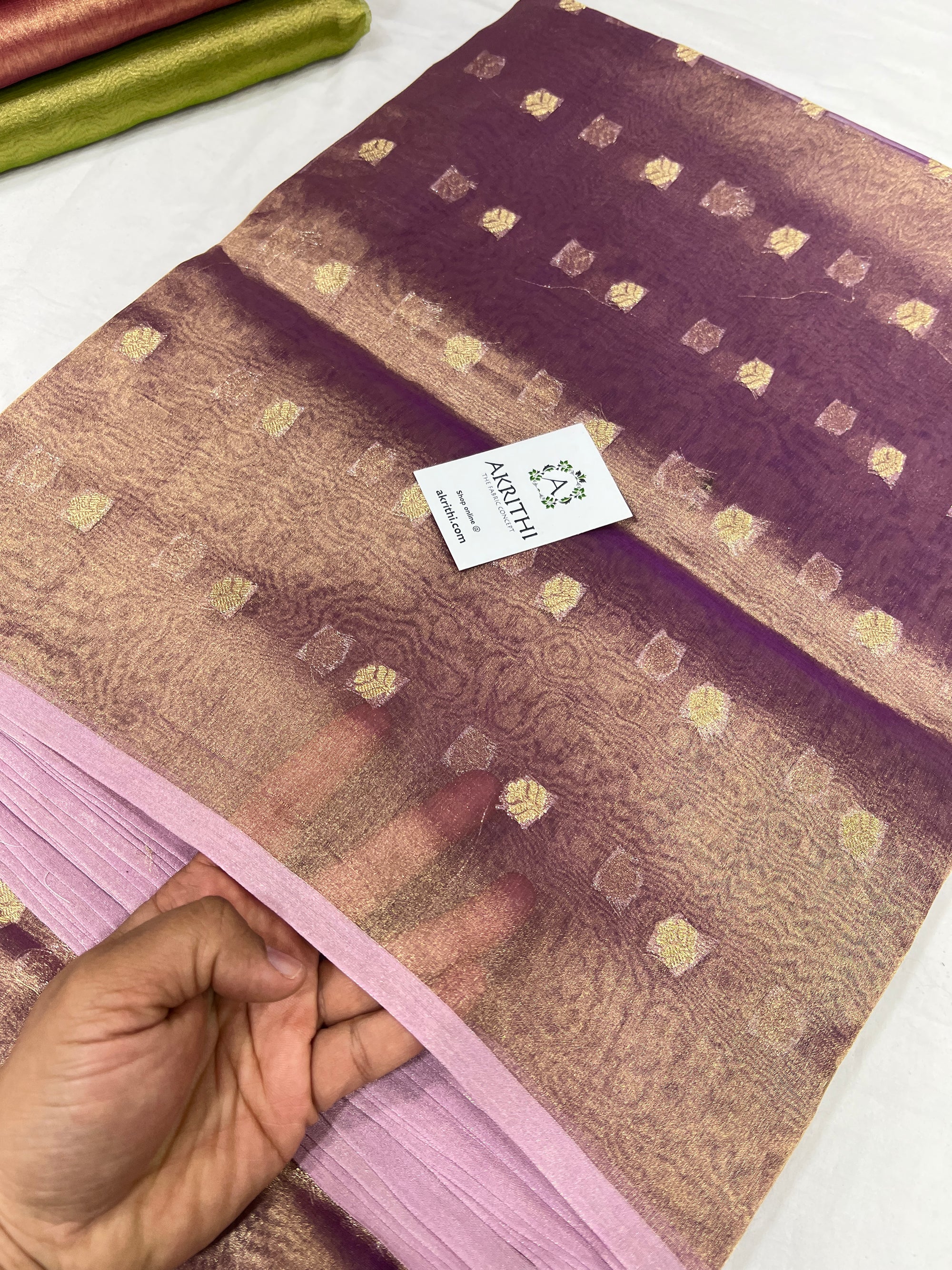 Banarasi pure silk tissue saree