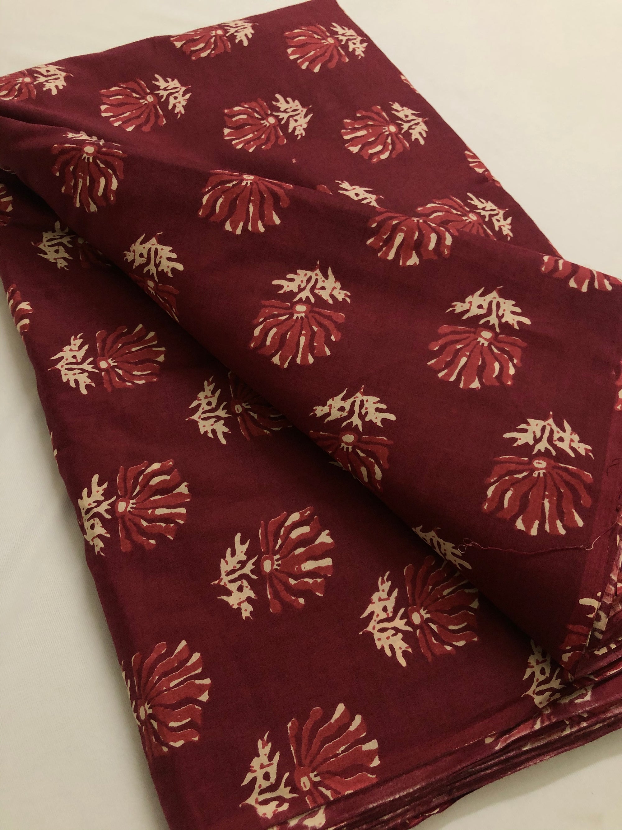 Printed cotton fabric