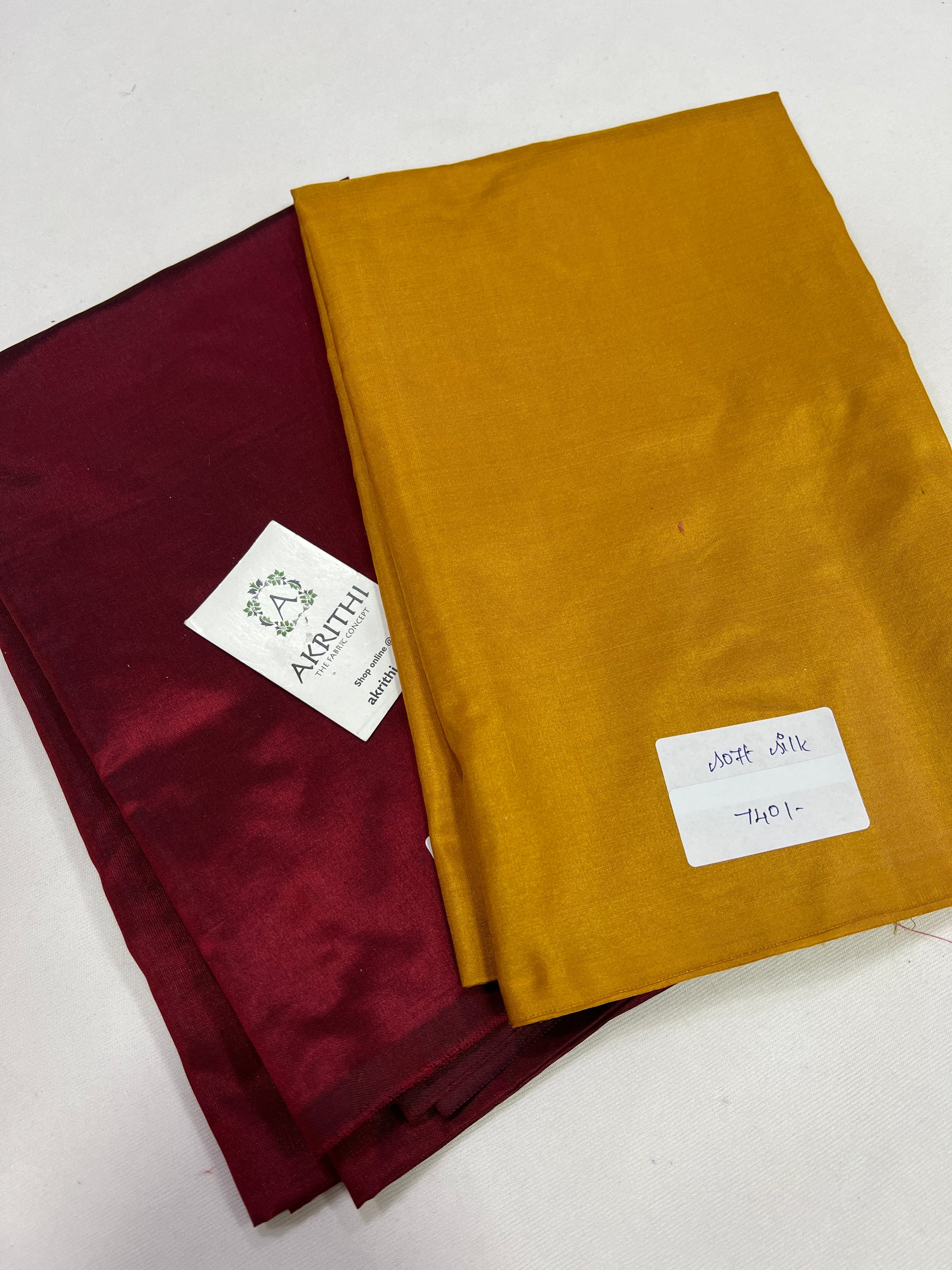 Pure silk kurta (pack of two)